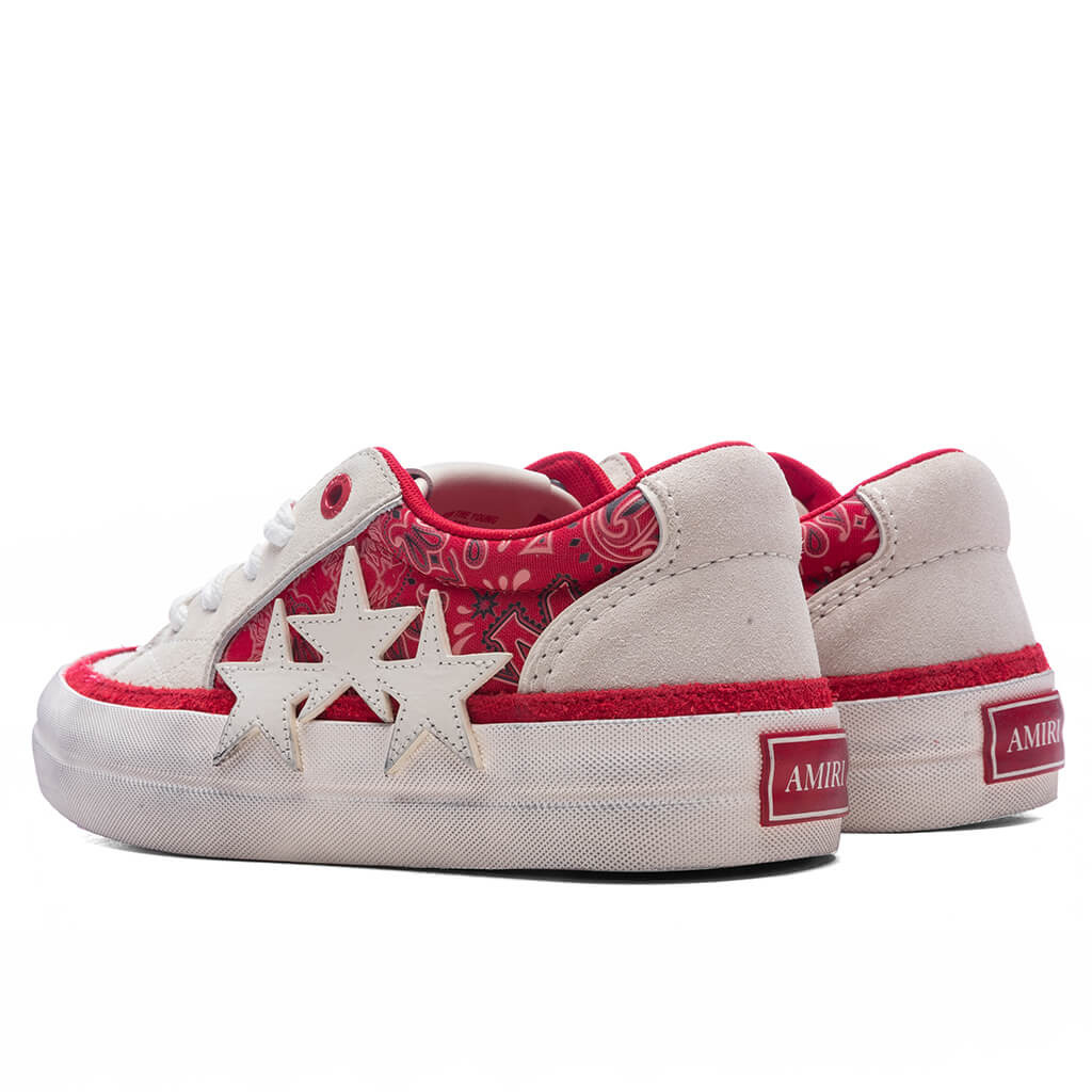 BANDANA SUNSET SKATE - VARSITY RED - 3