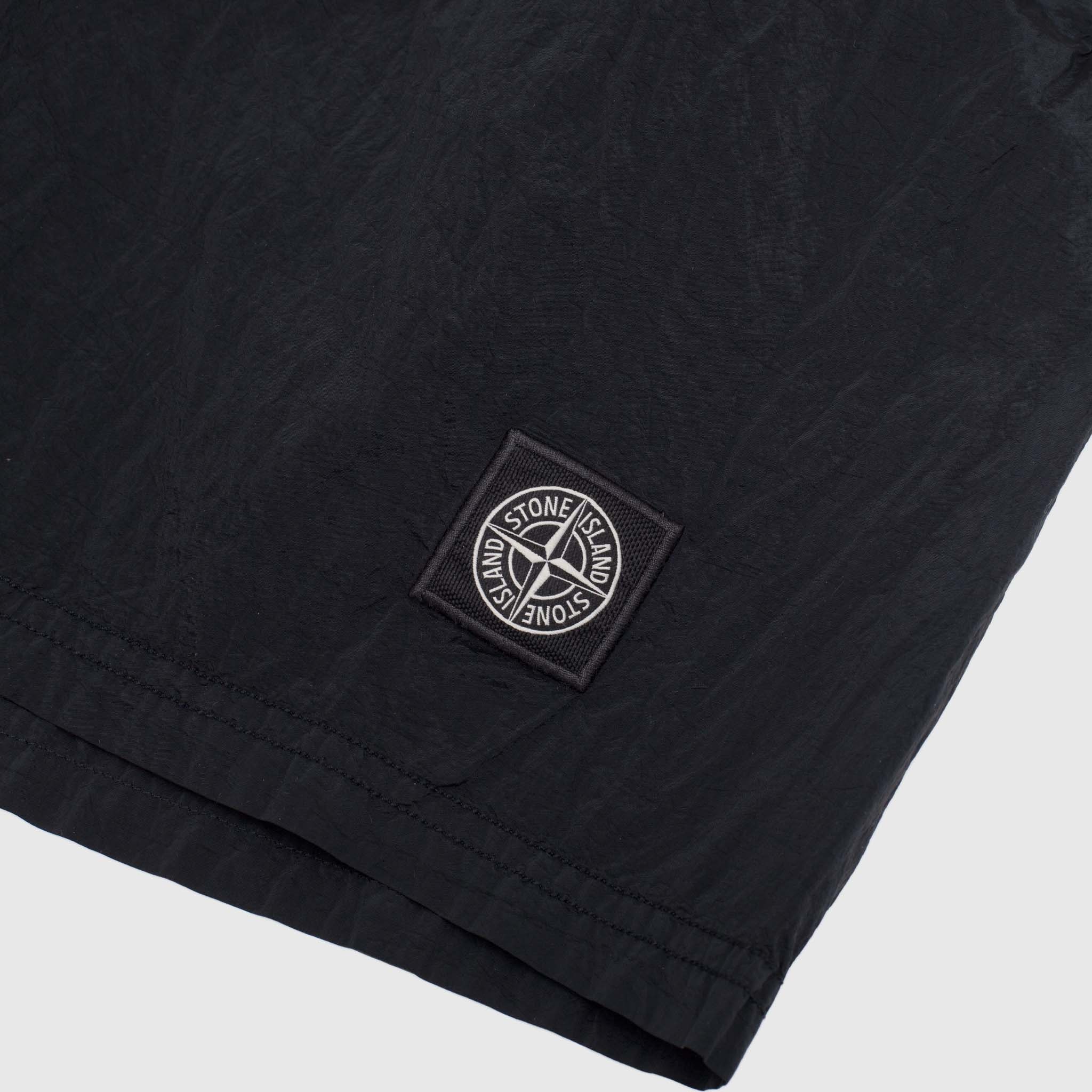 NYLON METAL IN ECONYL® REGENERATED NYLON SWIM TRUNKS - 3