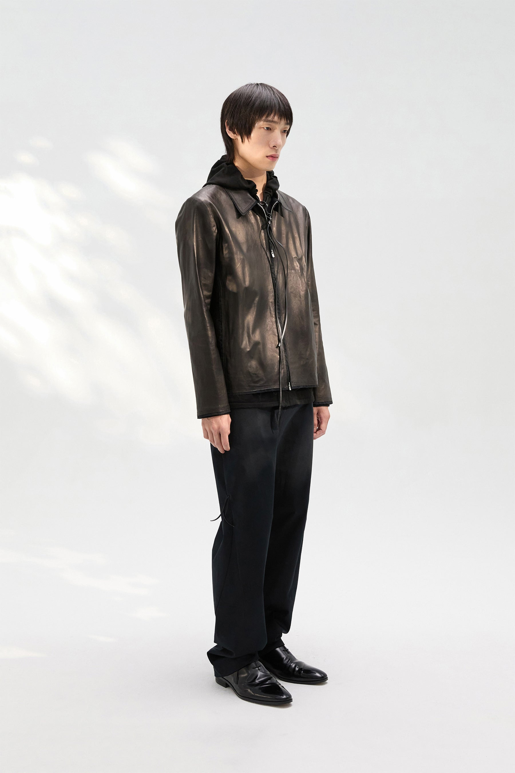 8.0 KNIT HOODIE RIGHT (BLACK) - 2