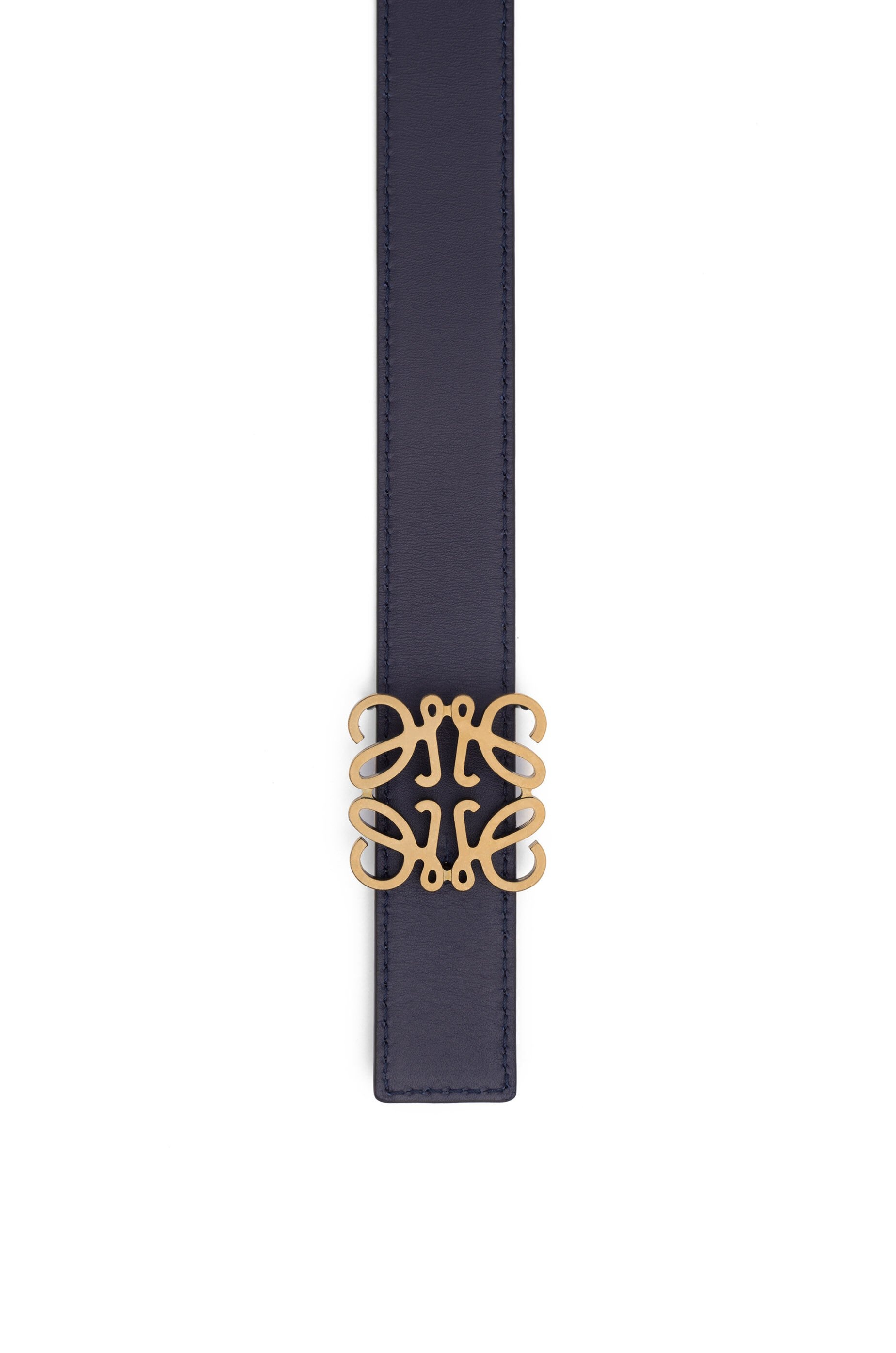 Anagram belt in soft grained calfskin - 4