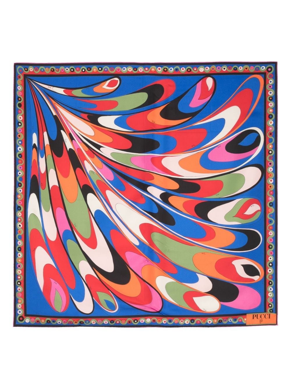 Onde silk scarf - 1