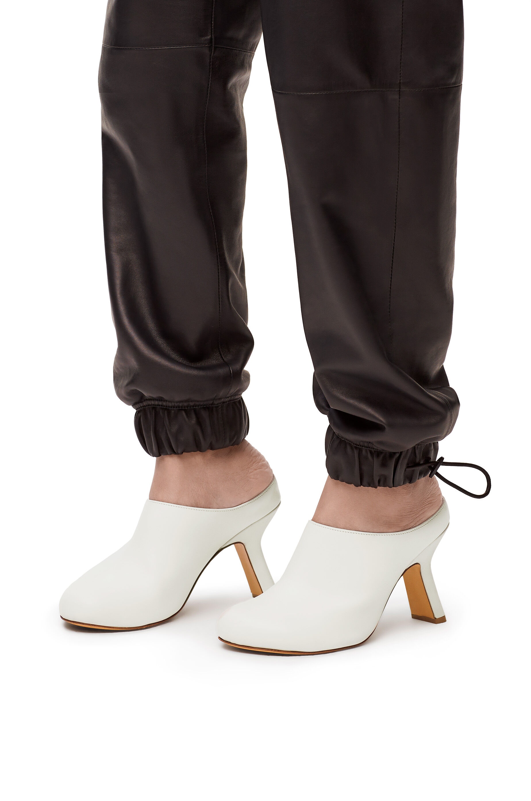 Terra heel clog in calfskin - 2