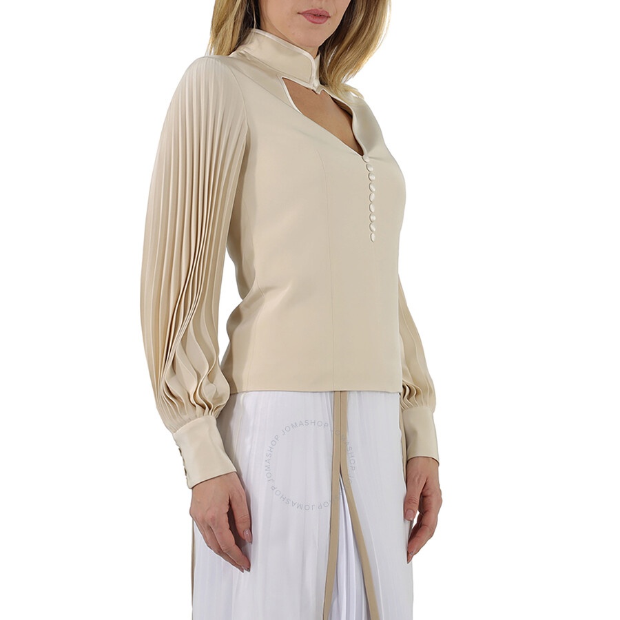 Gucci Cut Out Detail Blouse - 3
