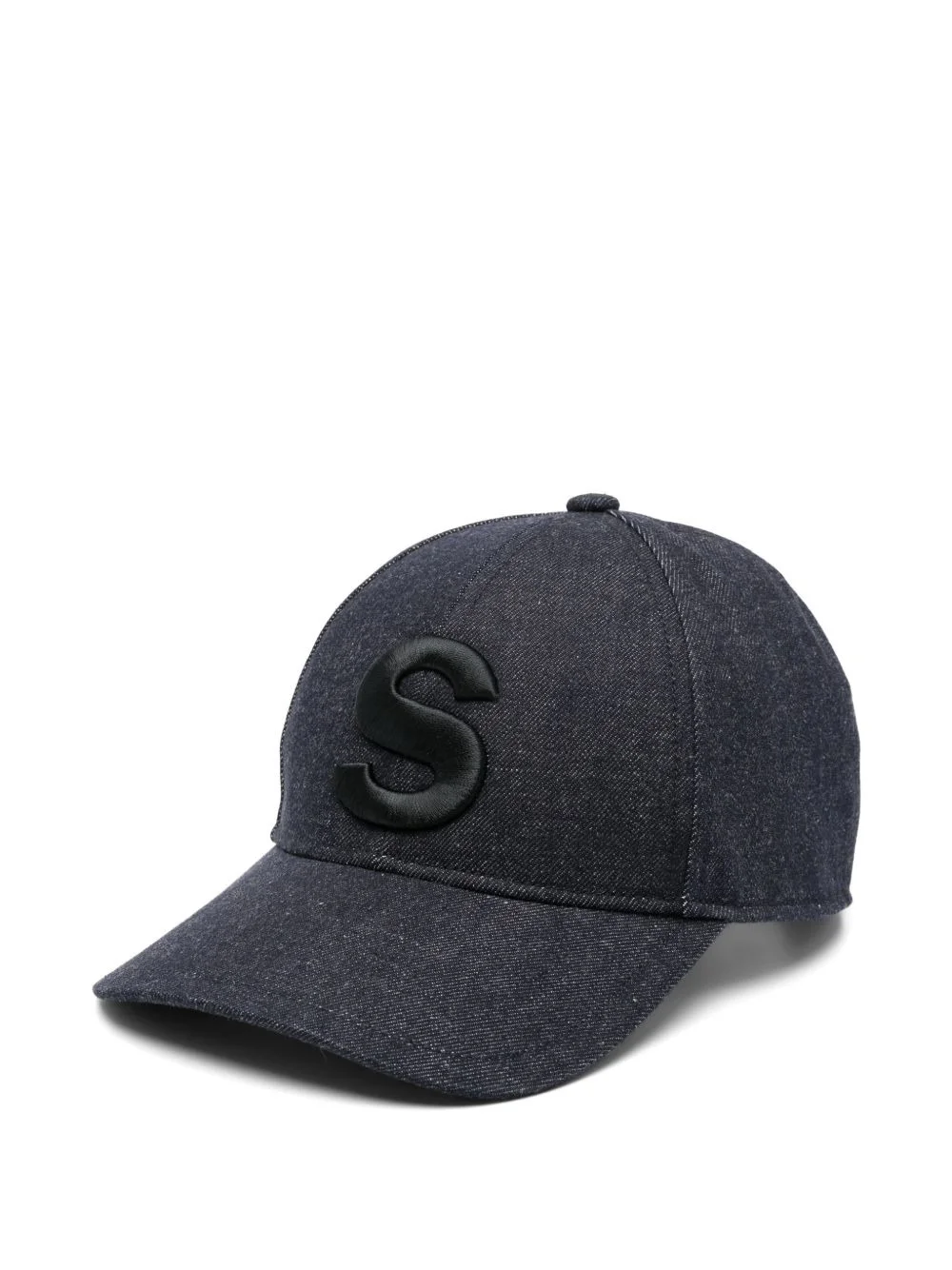 embroidered cap - 1