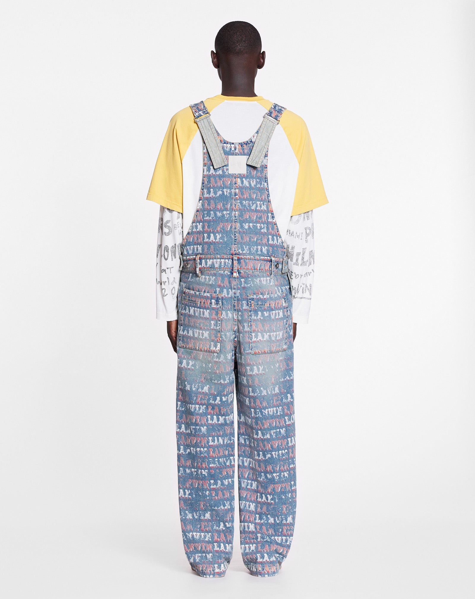 LANVIN X FUTURE LOOSE-FIT PRINTED JUMPSUIT - 4