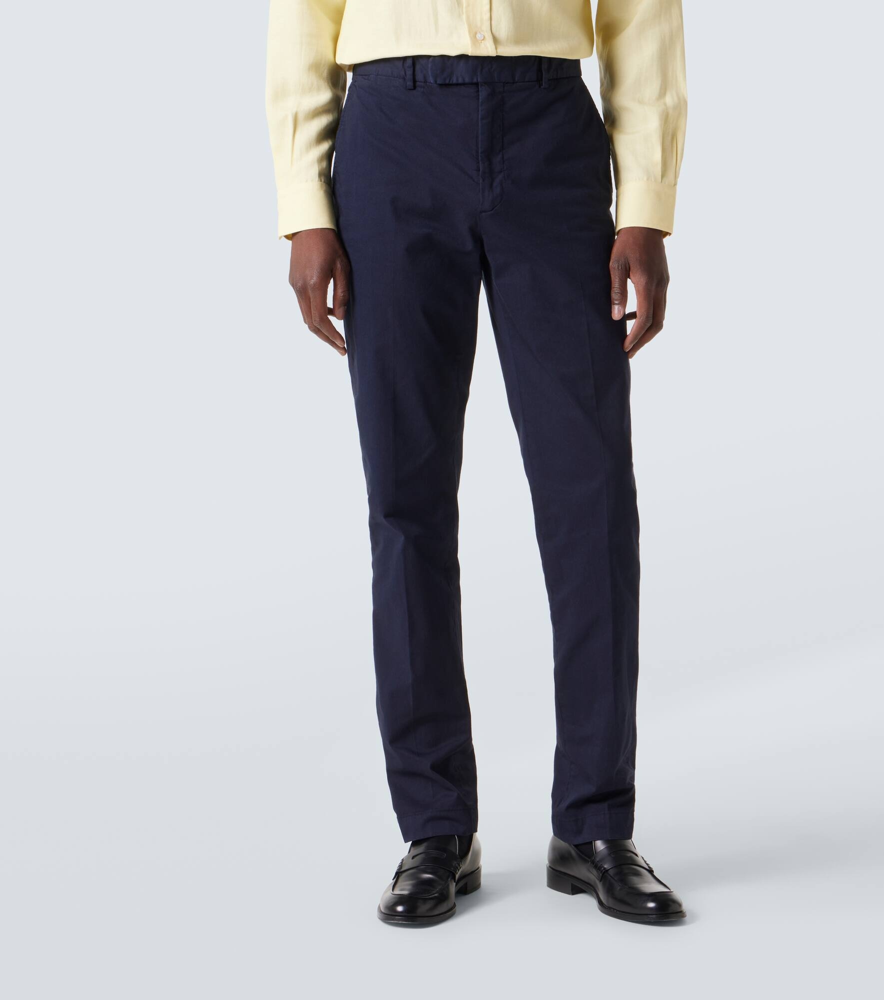 Cotton-blend chinos - 3