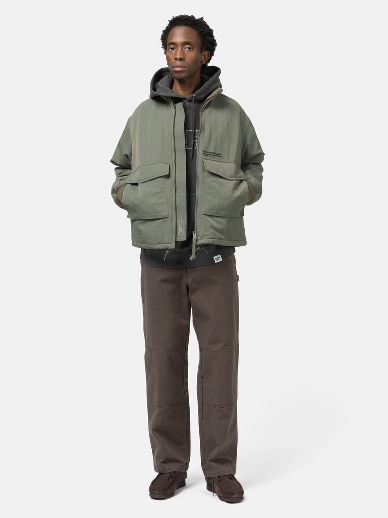 NEIGHBORHOOD Double Knee Duck Pants Brown outlook