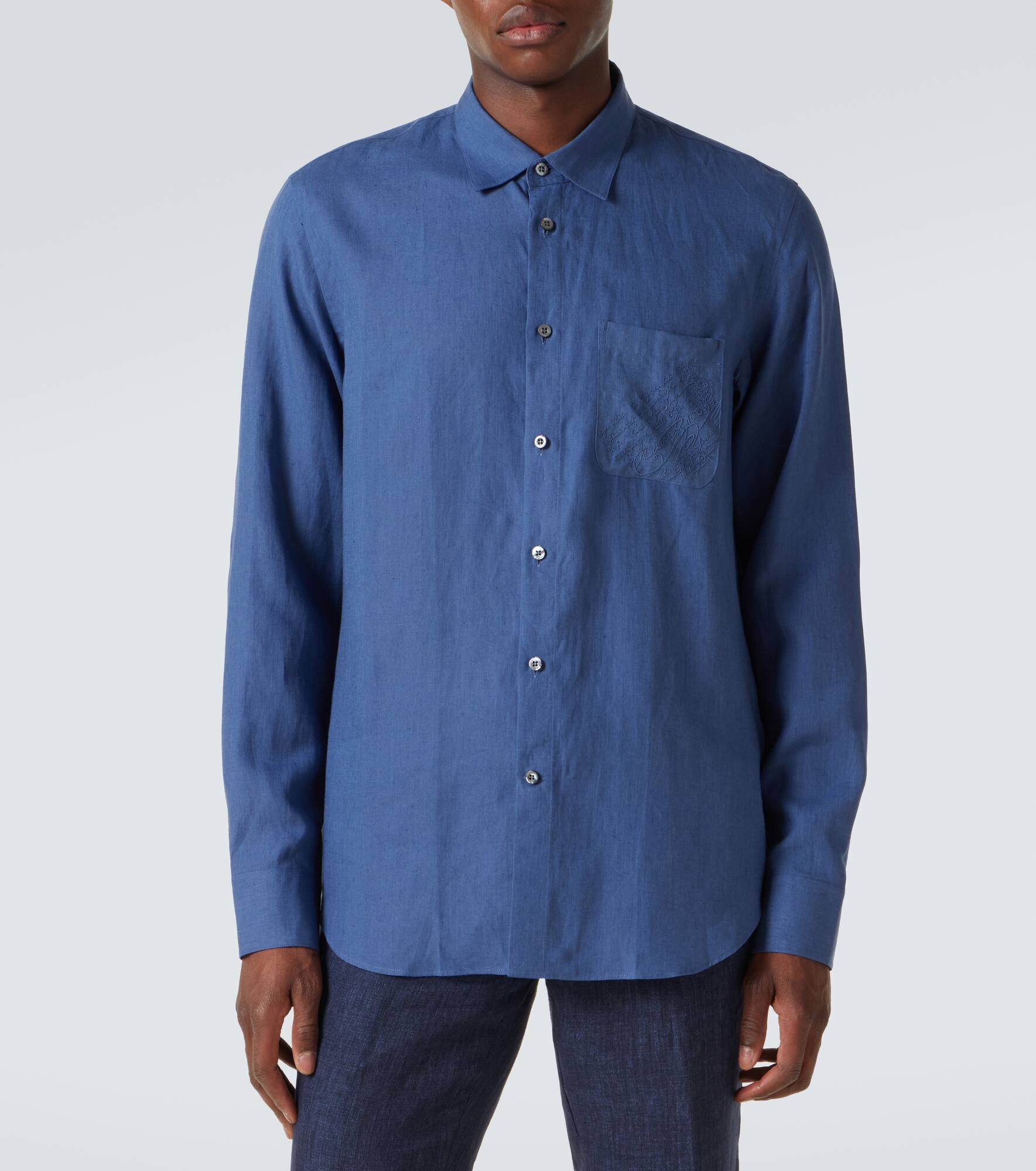Scritto linen shirt - 3