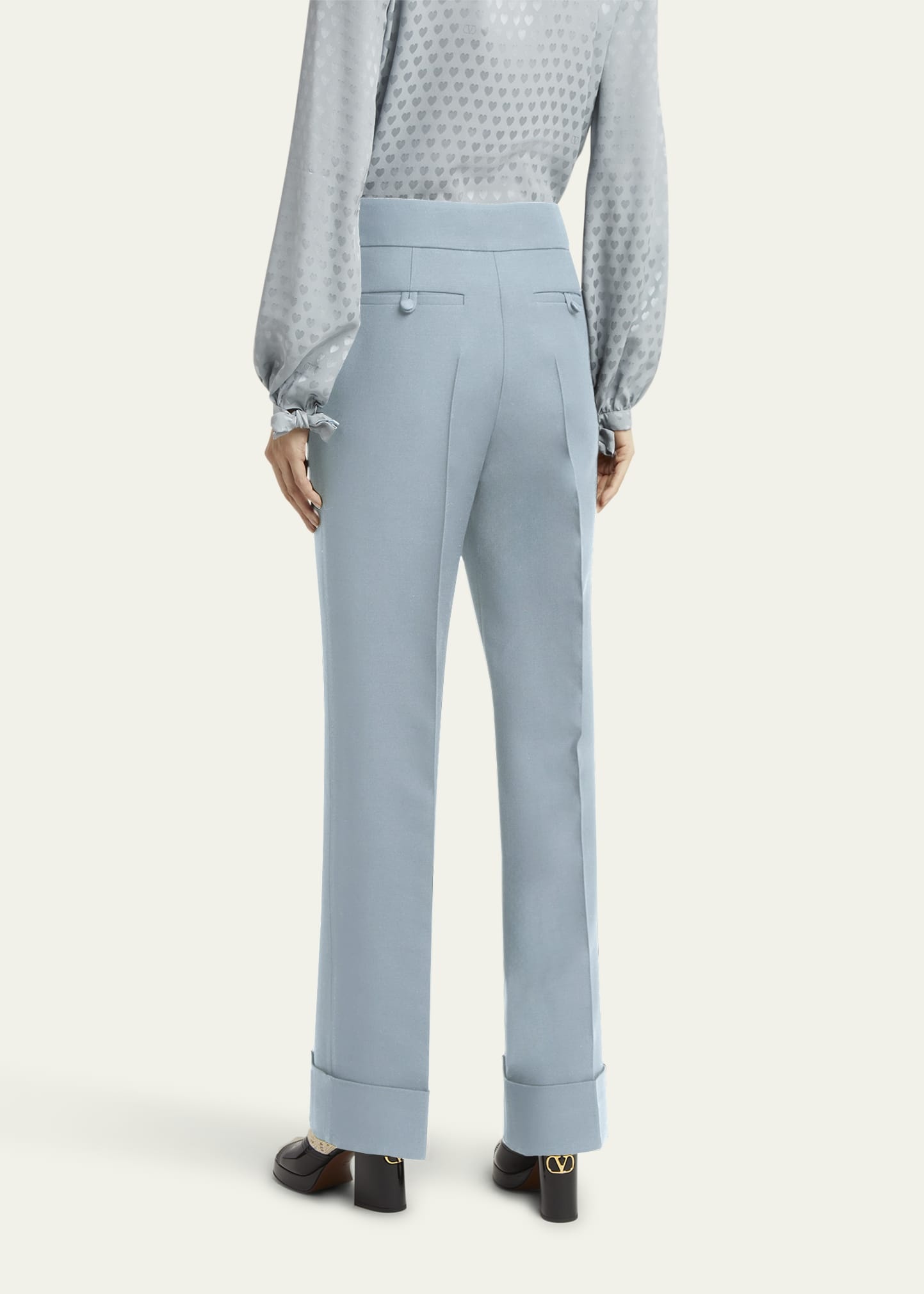 Crepe Couture Trousers - 3