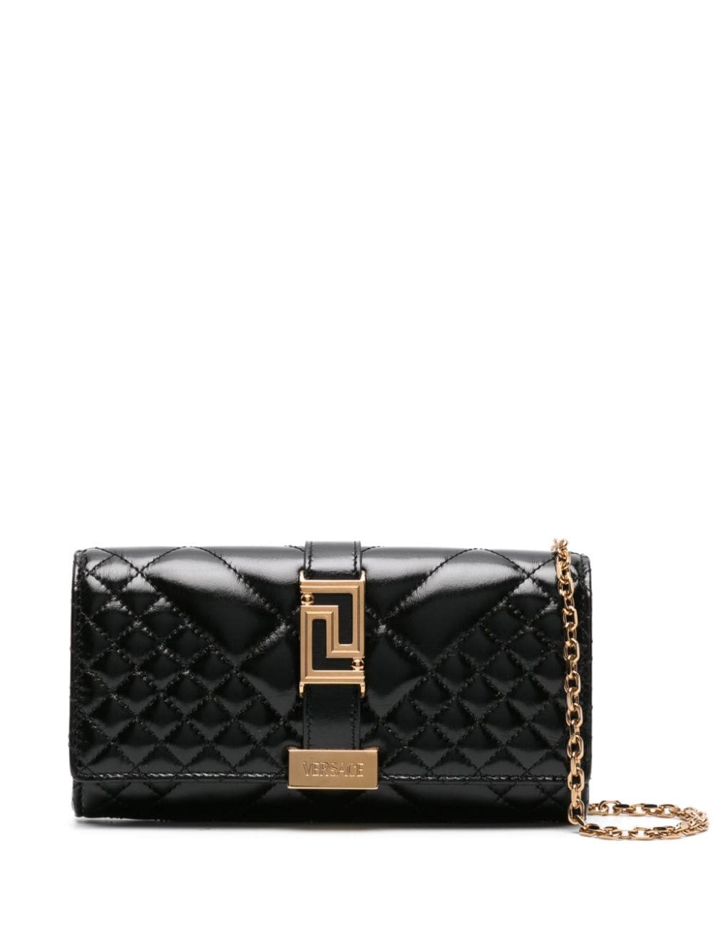 Greca Goddess matelassÃ© clutch bag - 1