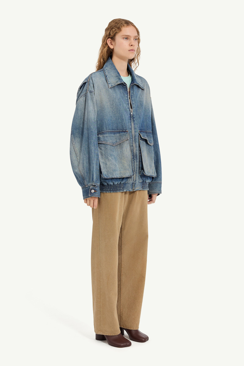 MM6 Maison Margiela Denim jacket with flap pockets outlook