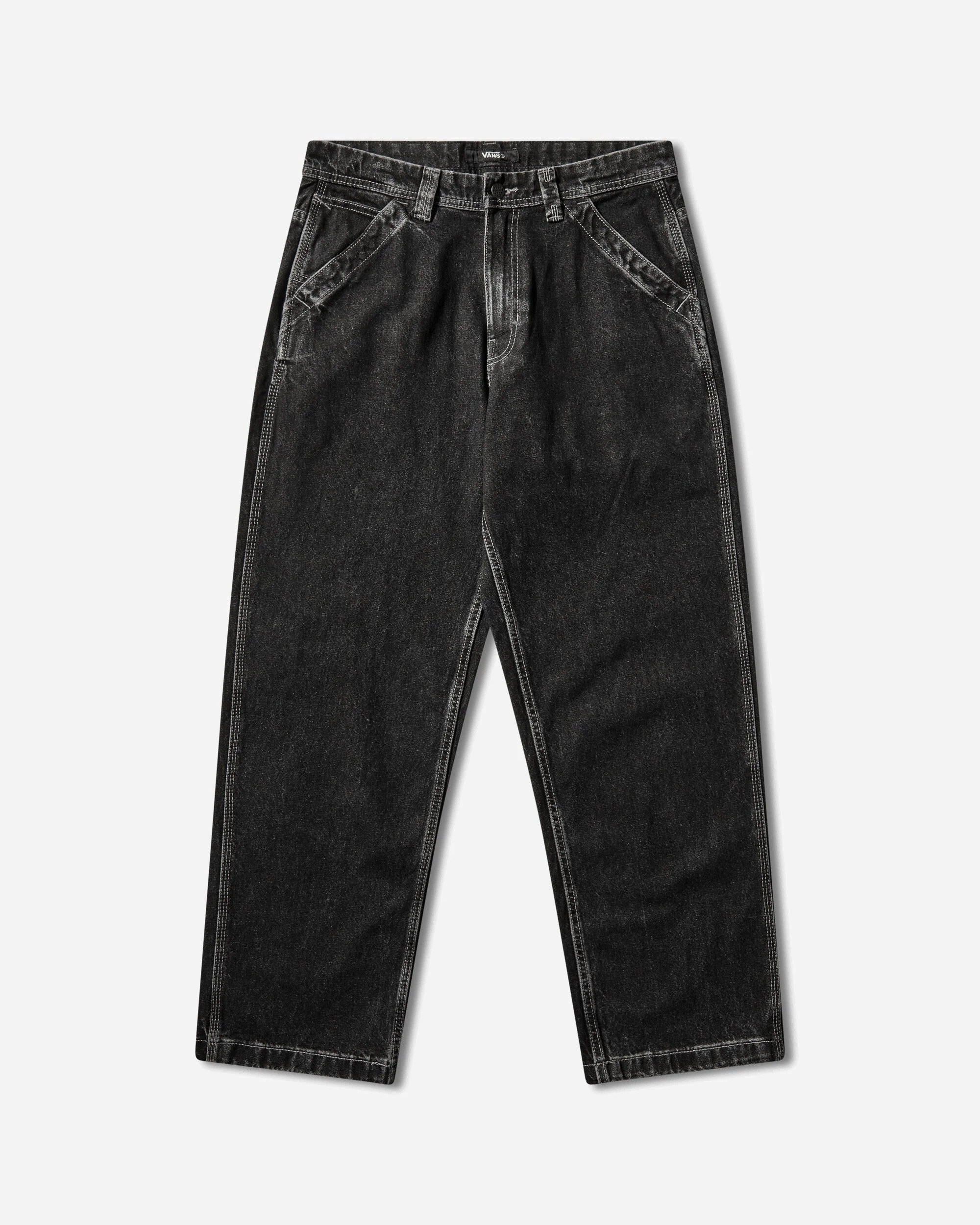 Men's Chore Denim Pants Black - 1