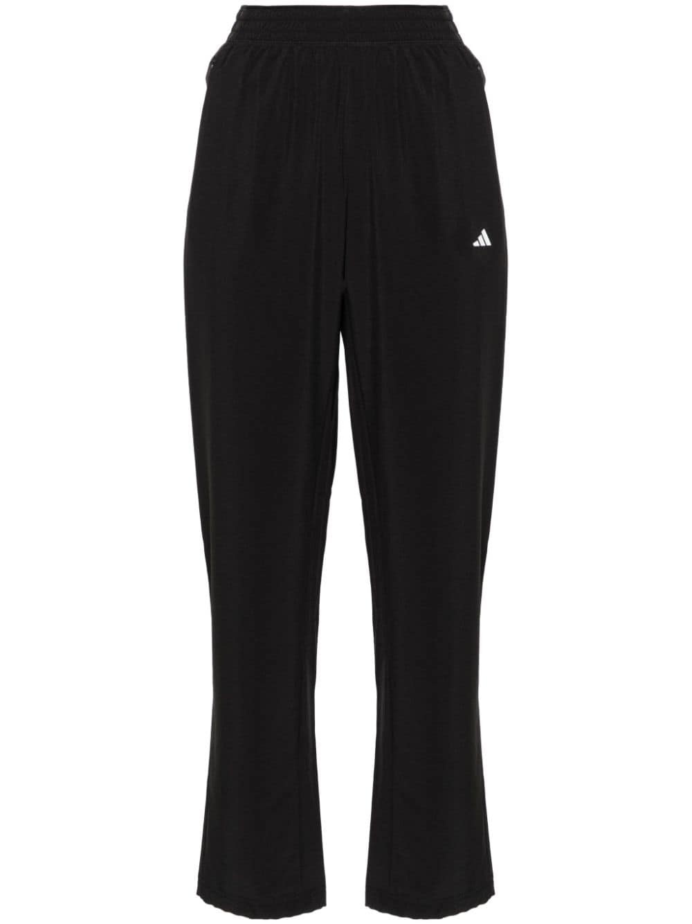 trefoil-logo tapered trousers - 1