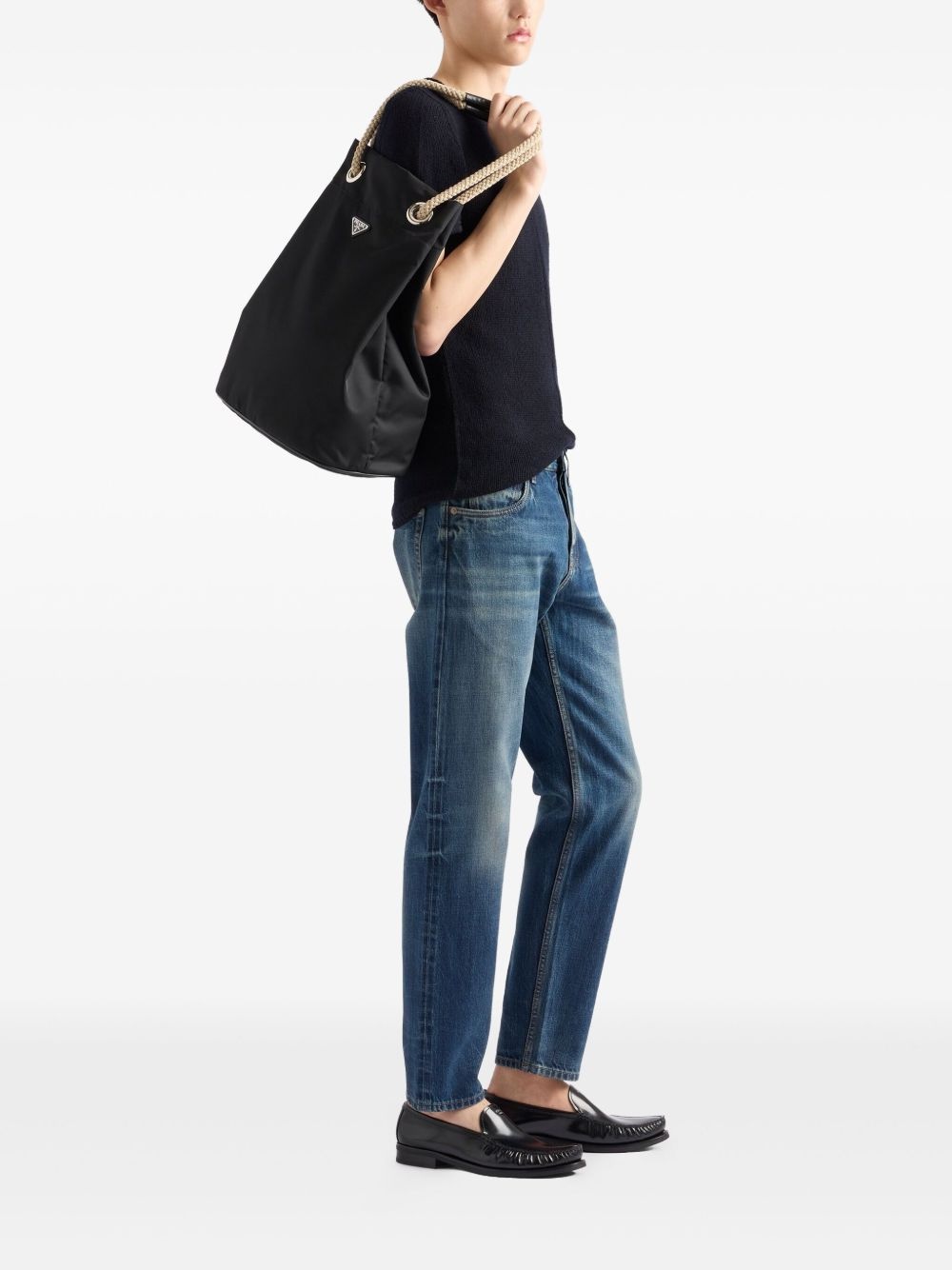 Re-Nylon drawstring tote bag - 2
