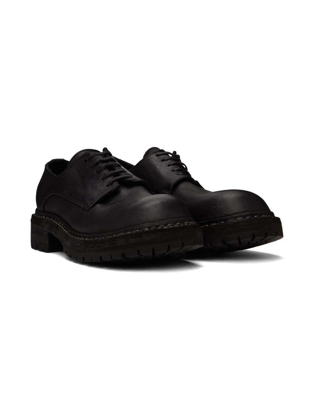 Black GR02V Derbys - 4