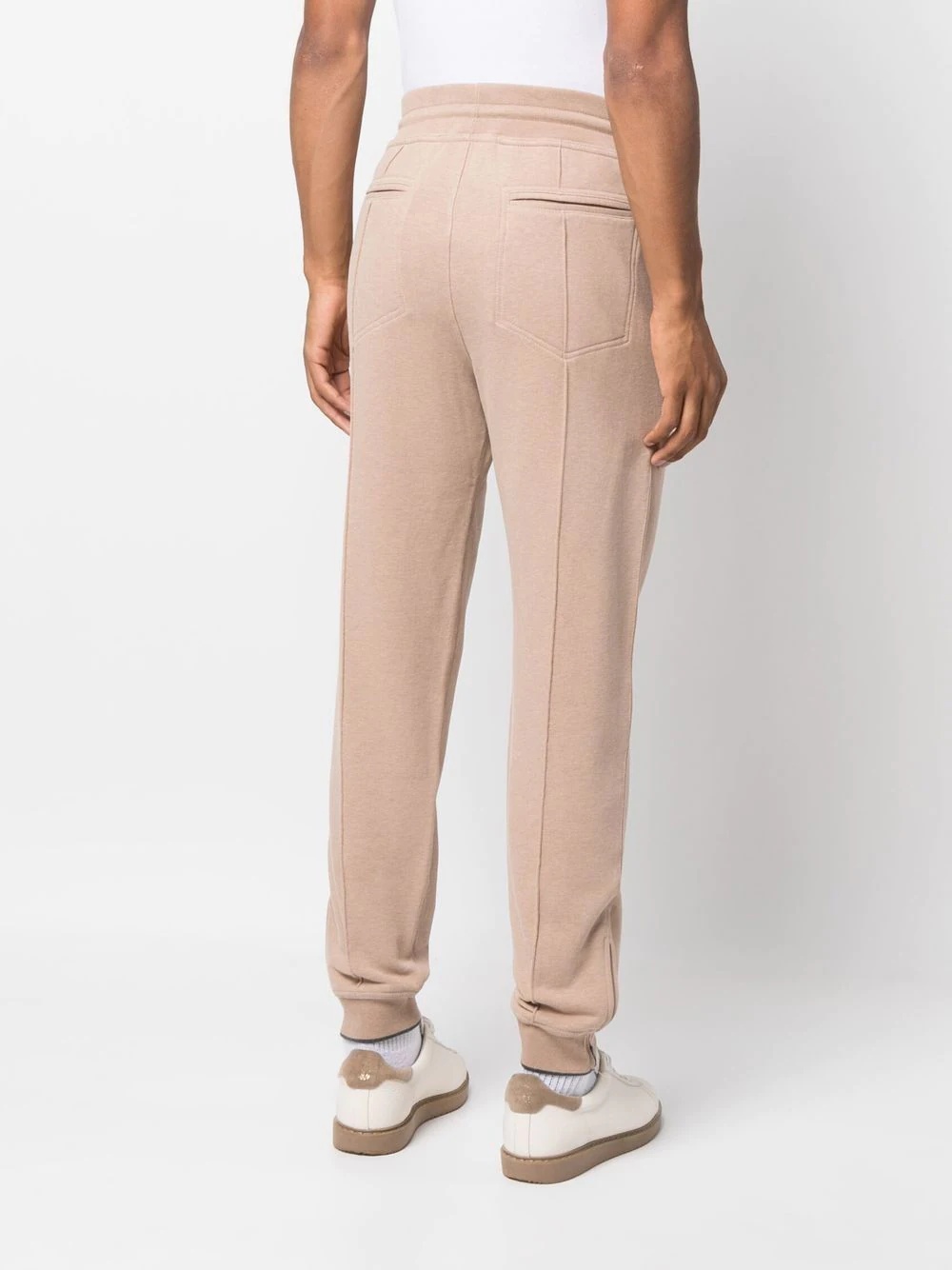 drawstring-waist track pants - 4