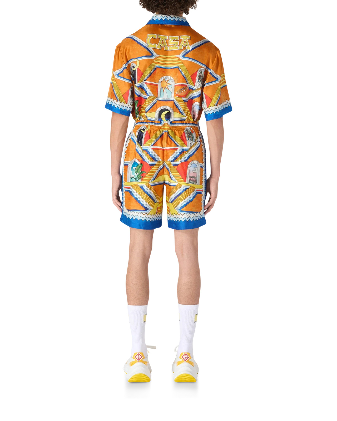Escalier Infini Silk Shorts - 4