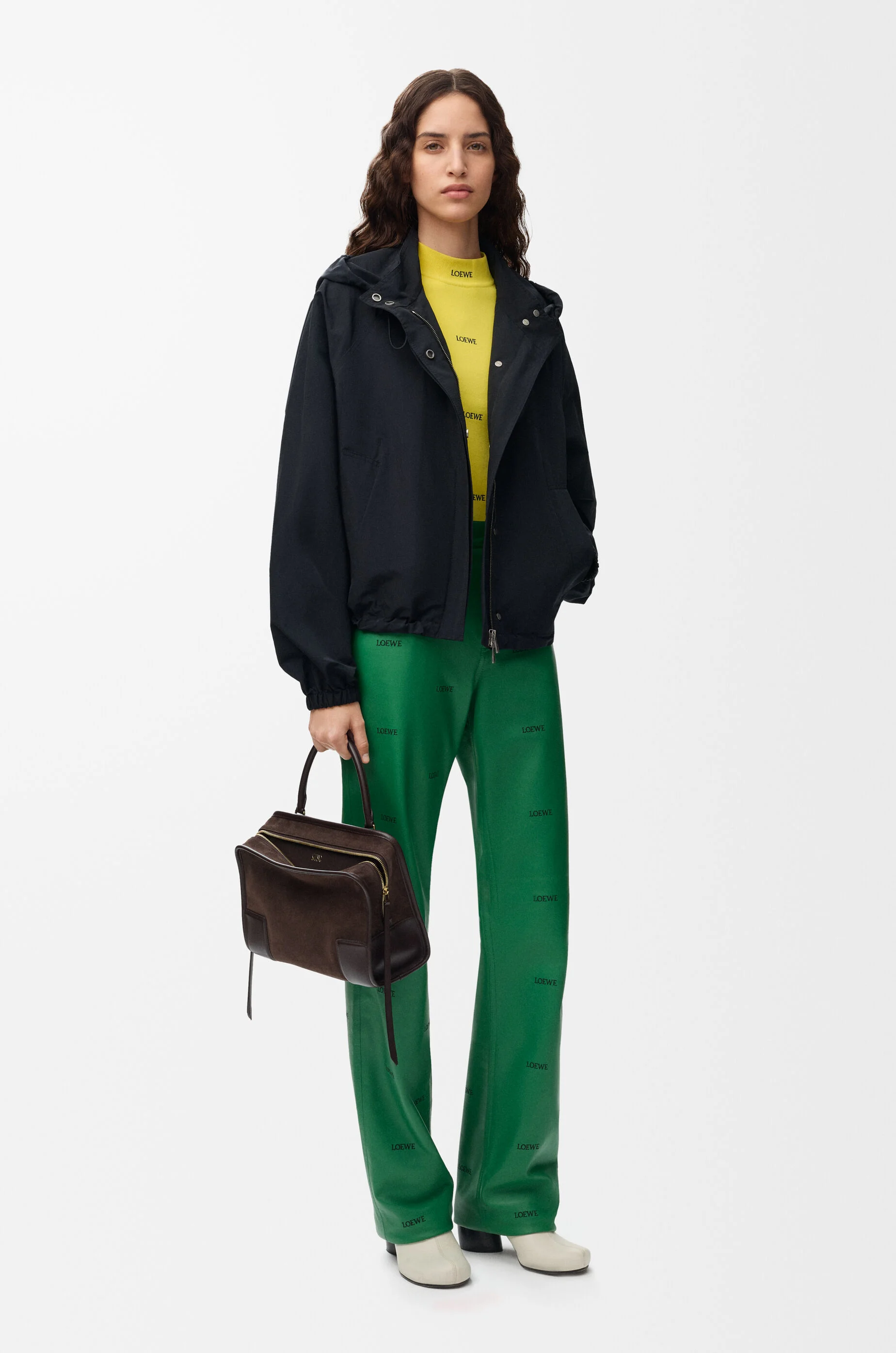 Parka in technical cotton shell - 1
