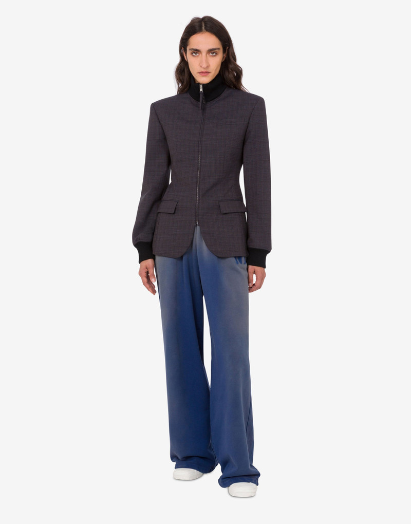 STRETCH WOOL BLEND CLOTH JACKET 1
