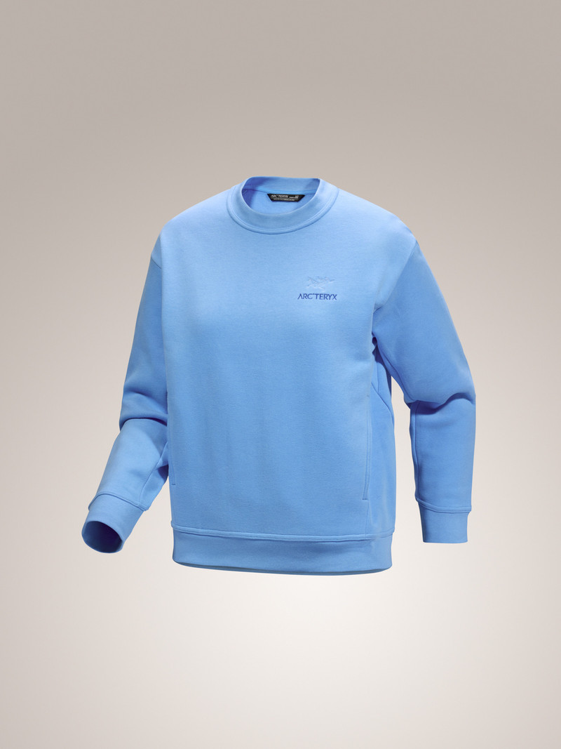 Emblem Fleece Crew Neck Pullover 1