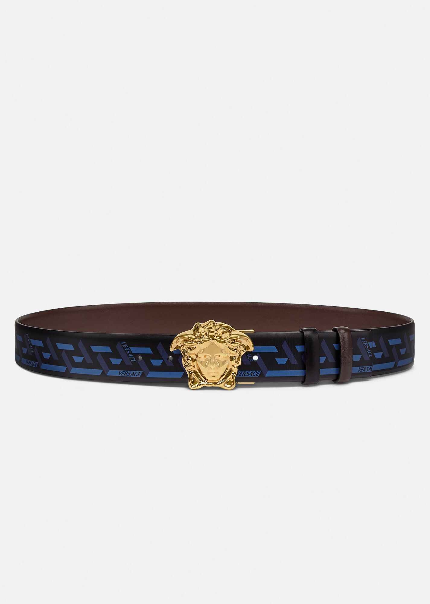 La Medusa La Greca Print Belt - 1