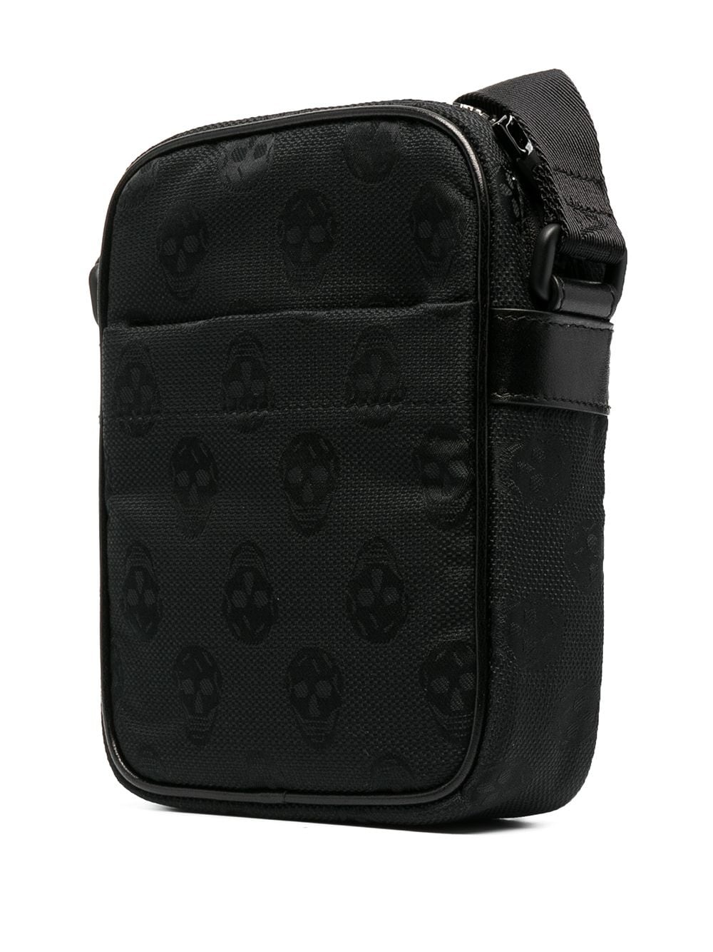 skull print messenger bag - 3