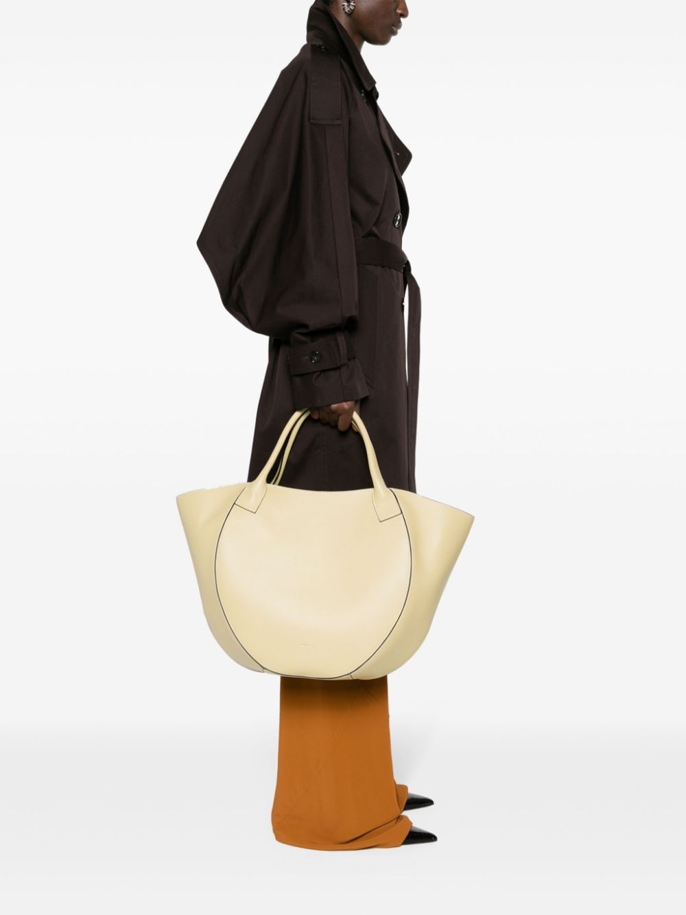 Mia leather tote bag - 2