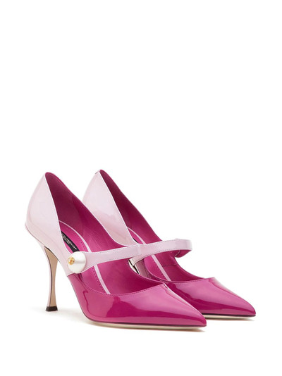 Dolce & Gabbana two-tone Mary Jane pumps outlook