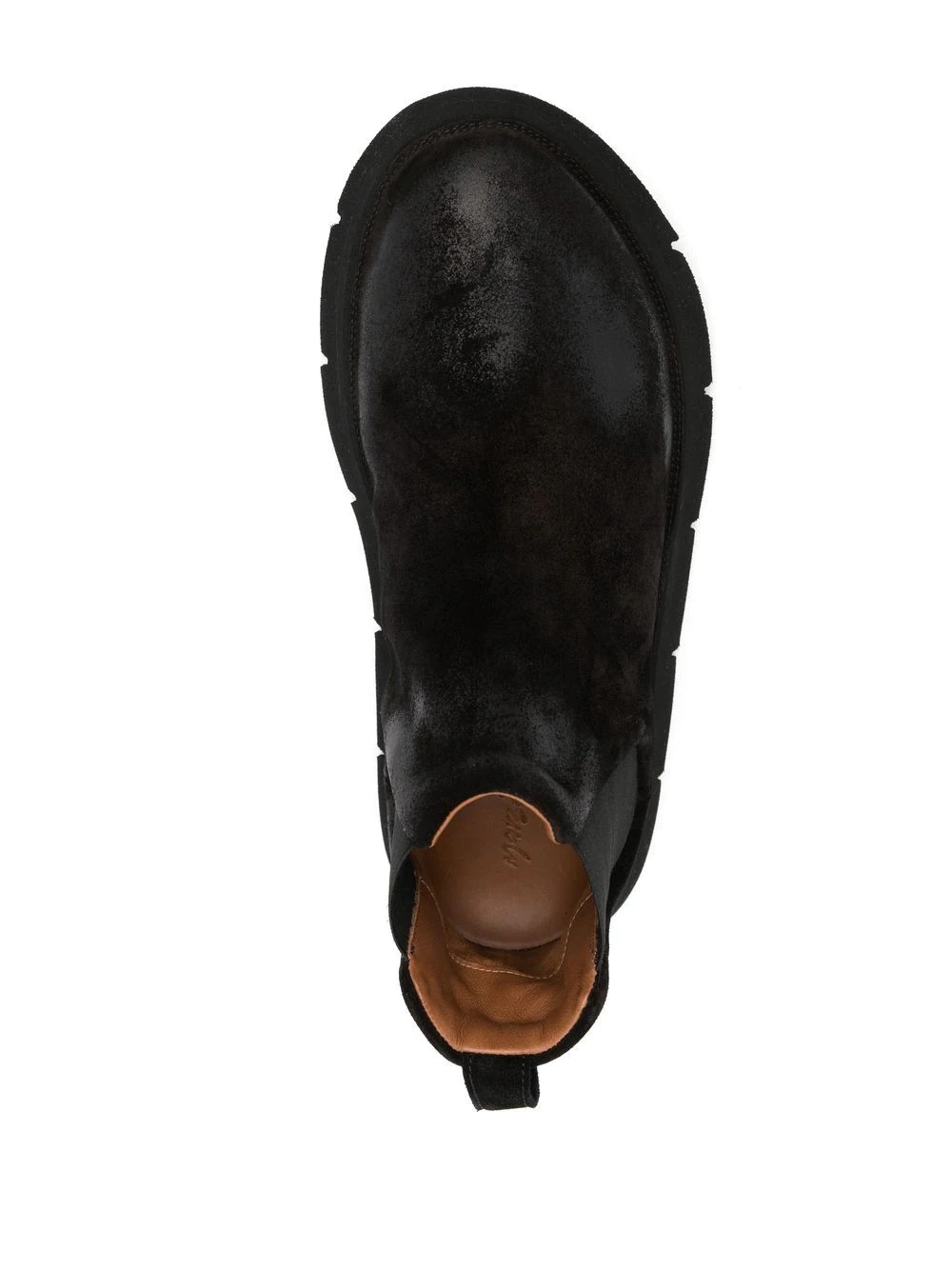 wax-coated leather boots - 4