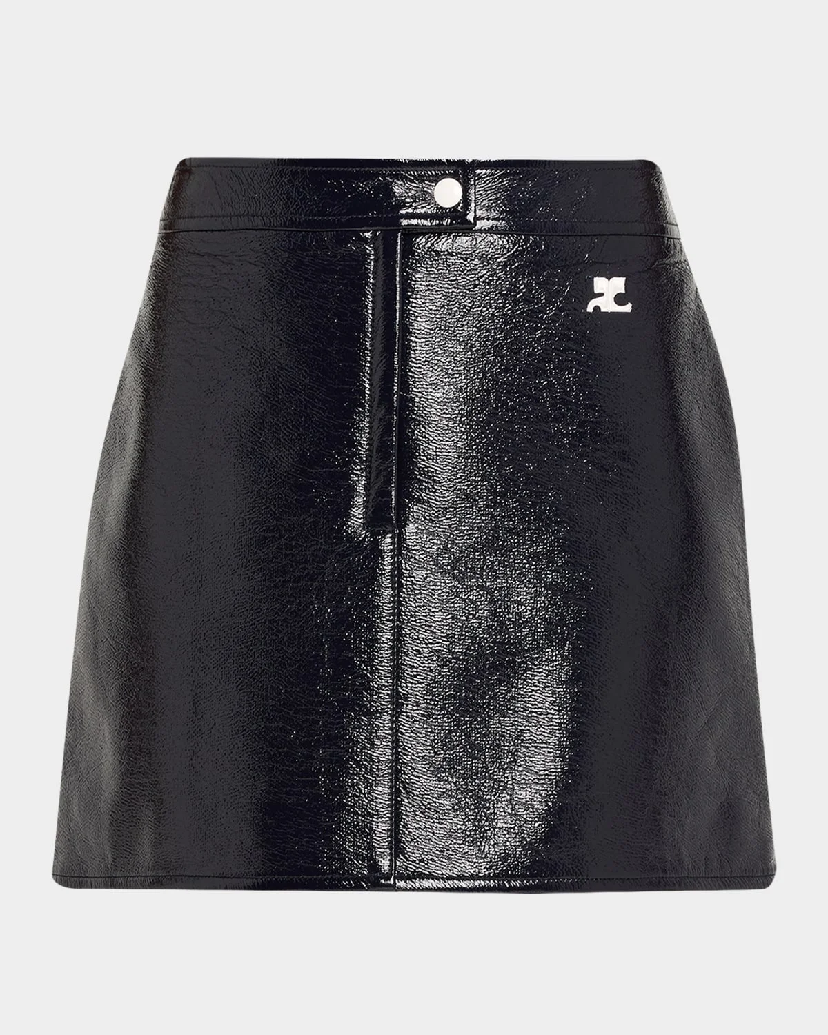 Reedition Vinyl Mini Skirt - 1