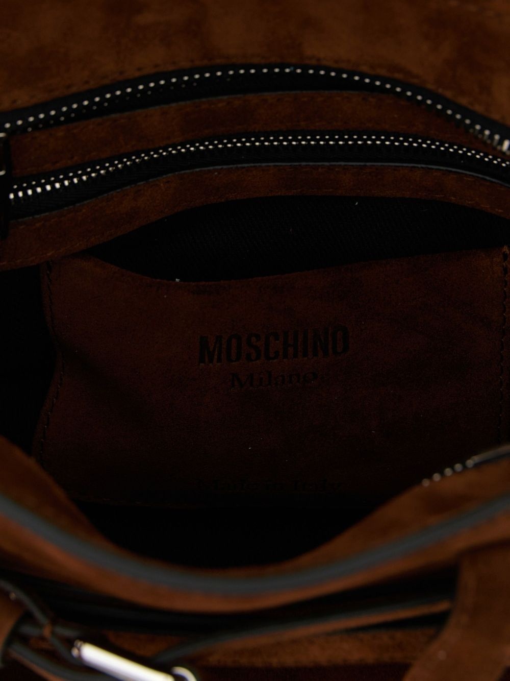 Tie Me belt-detail suede tote bag - 4