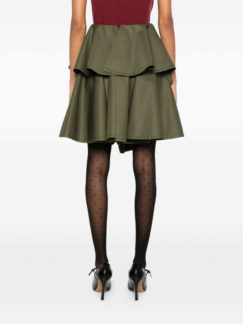 bow-detail mini skirt 4