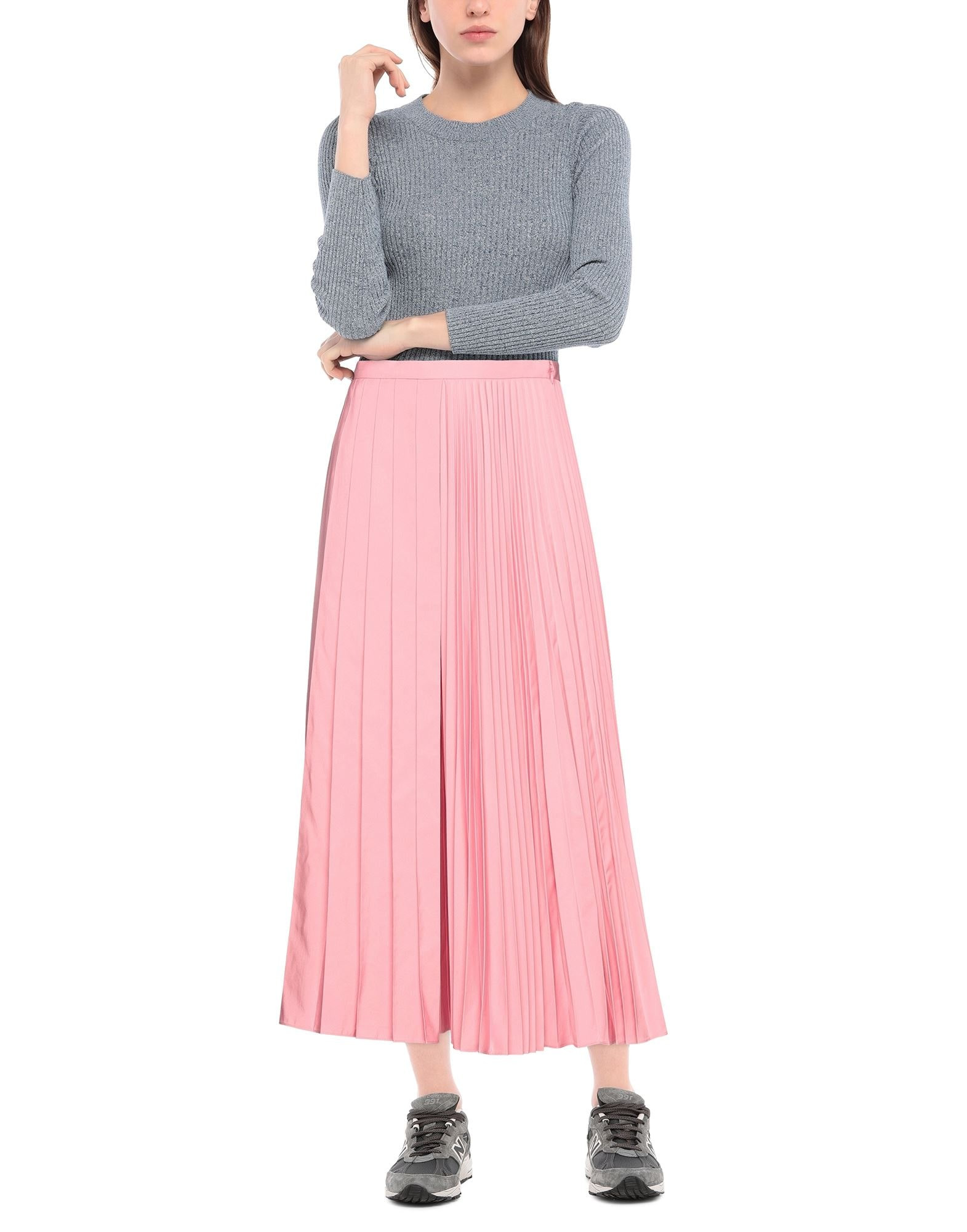 Pink Women's Midi Skirt - 2