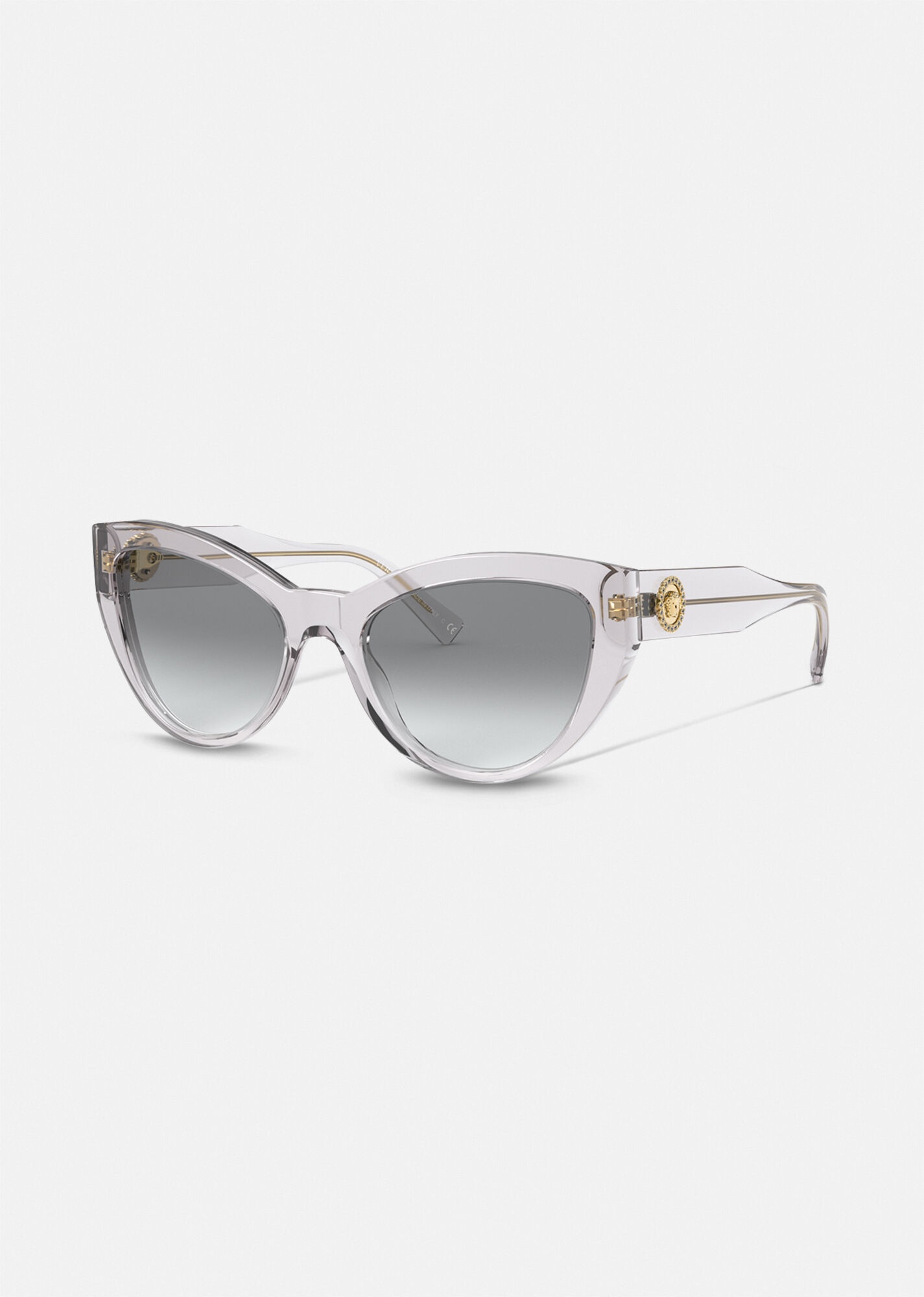 Cat-Eye Medusa Crystal Sunglasses - 1