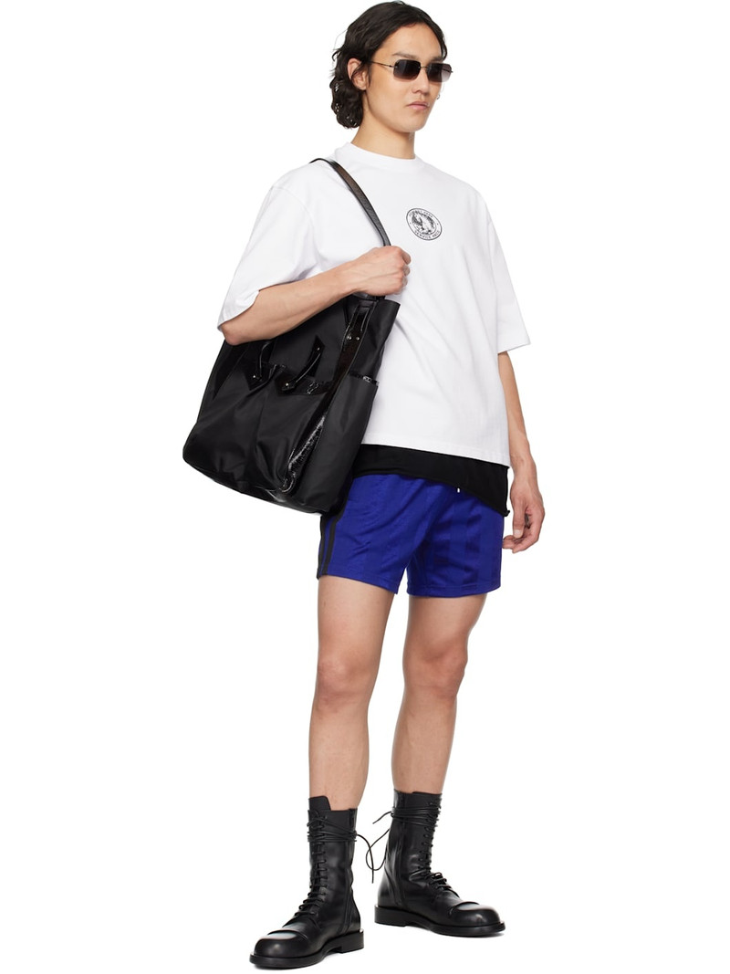 HAN KJØBENHAVN White 'Officer' Printed Oversized T-shirt outlook