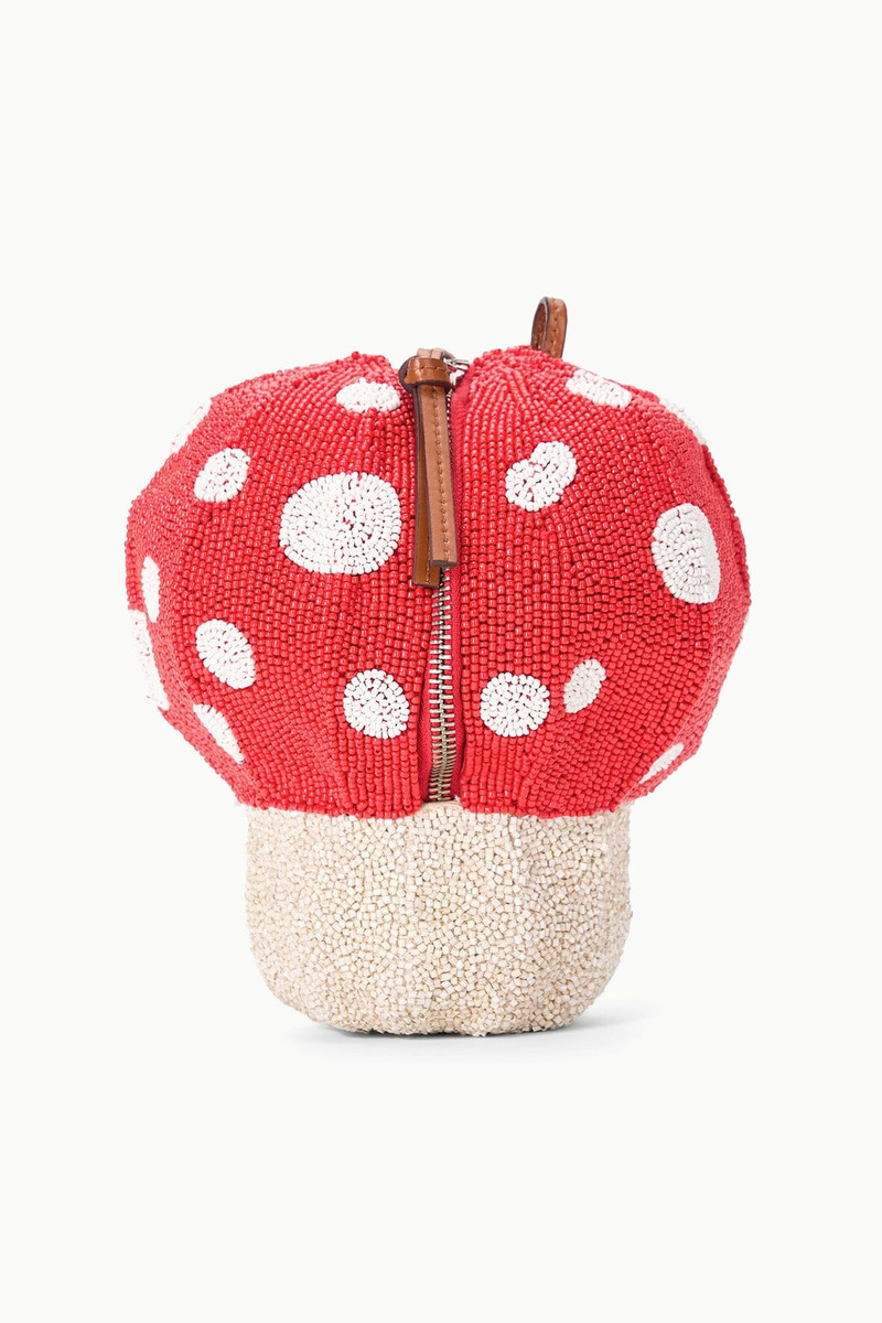 STAUD SHROOM BEADED BAG MUSHROOM 3