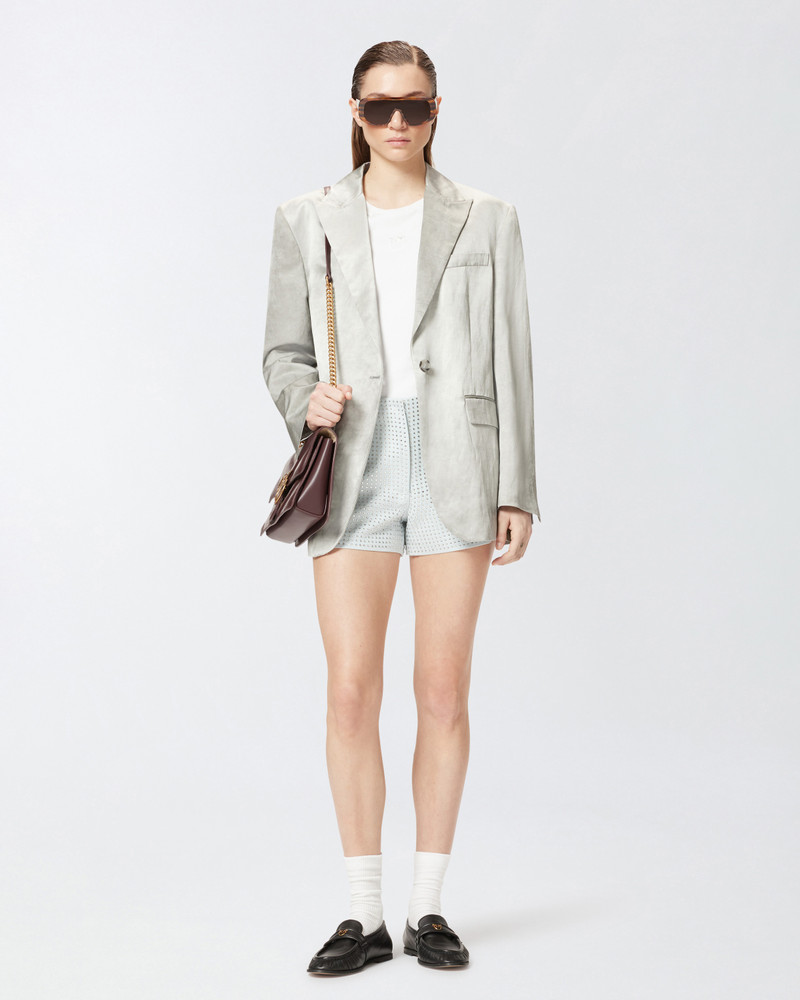 PINKO ELEGANT SHORTS WITH RHINESTONES outlook