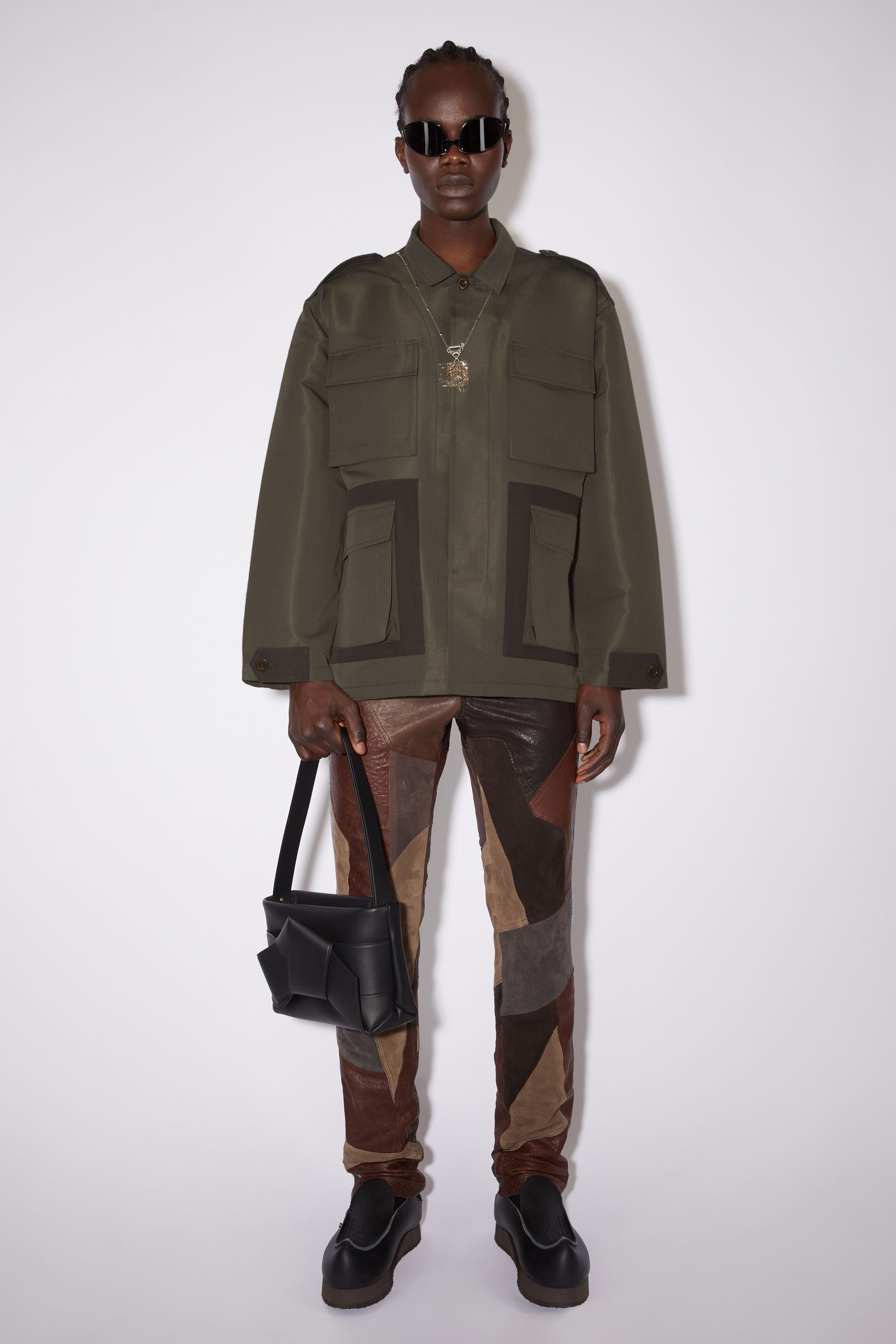 Casual ripstop jacket - Chestnut brown - 2