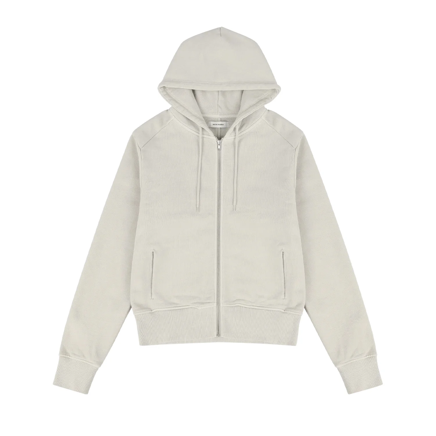 SLIM ZIP UP OFF WHITE - 1