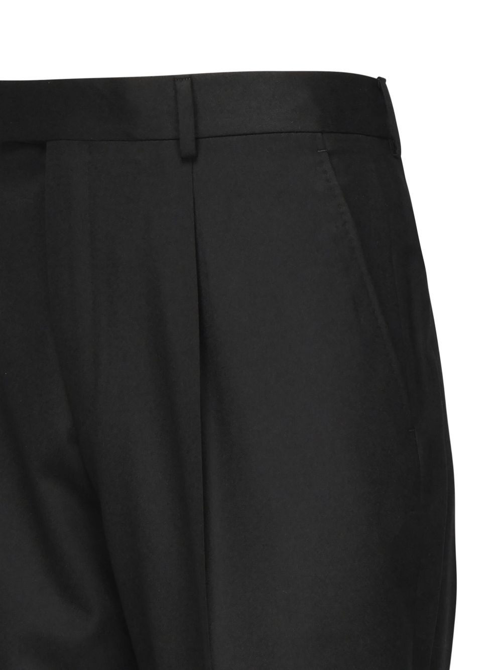 pleated wool trousers - 3