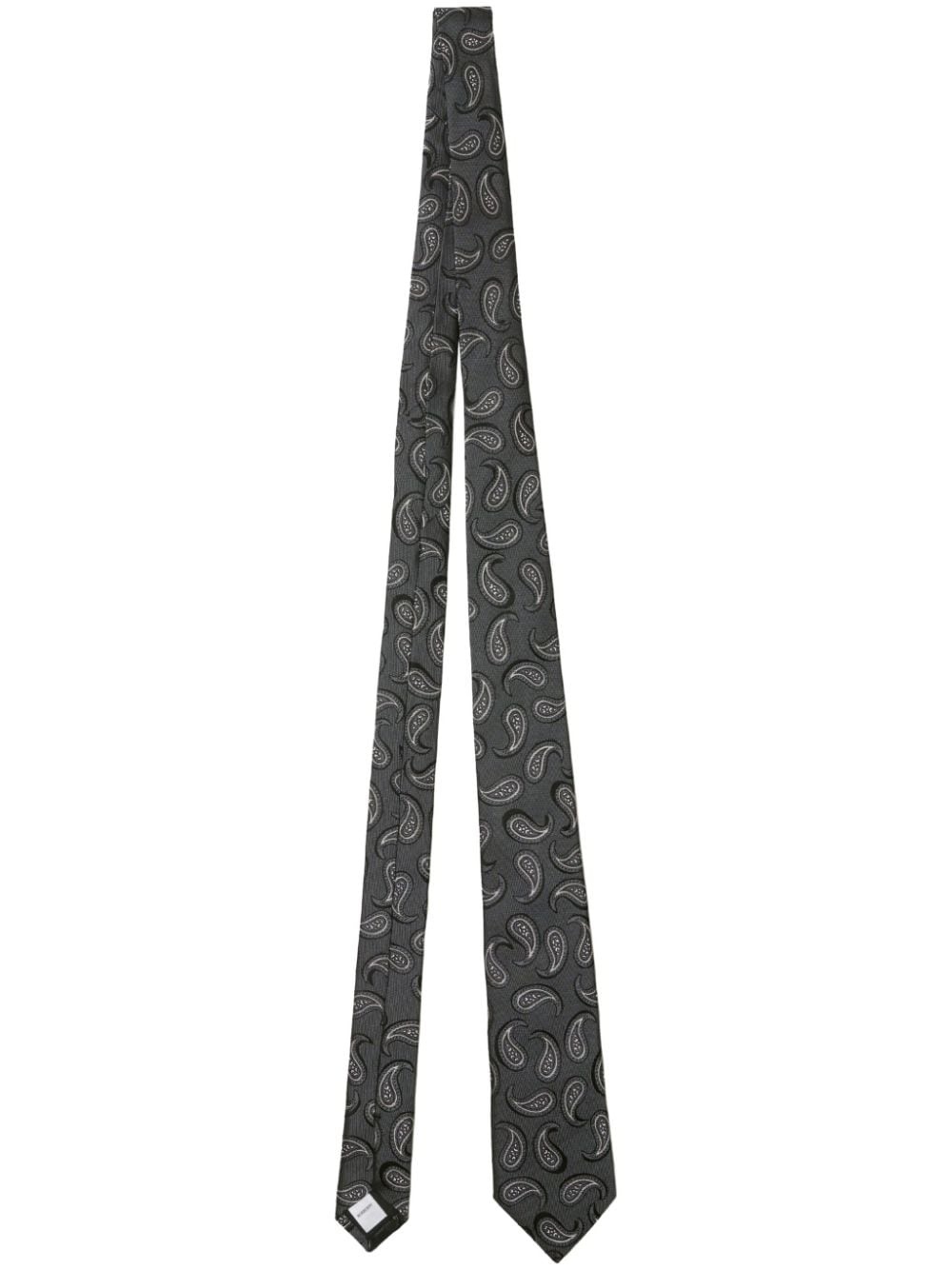 paisley-print tie - 1