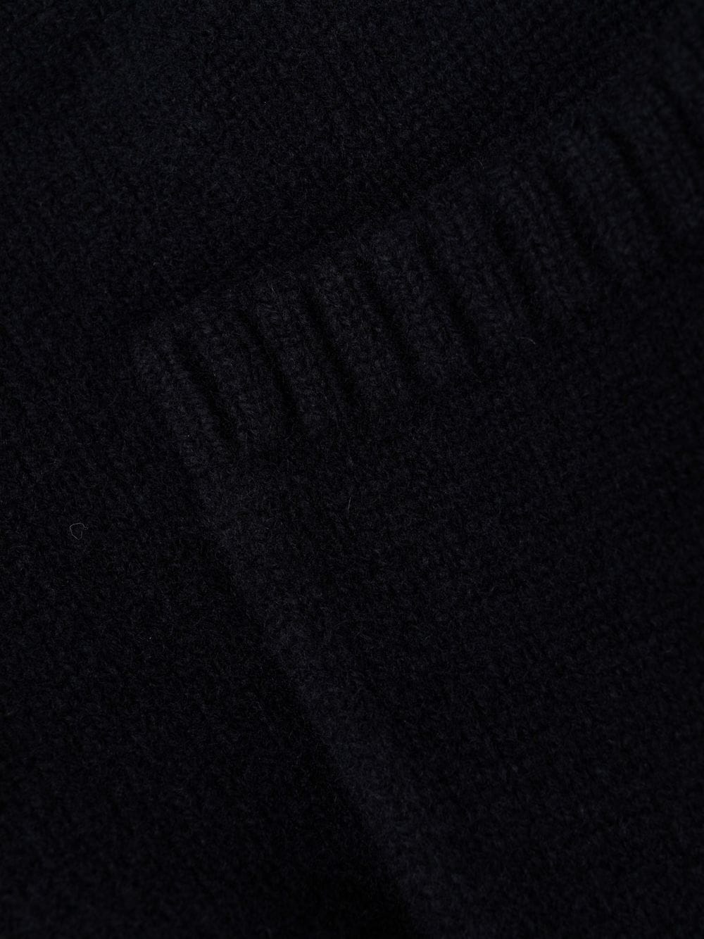 stripe-detail knitted trousers - 7