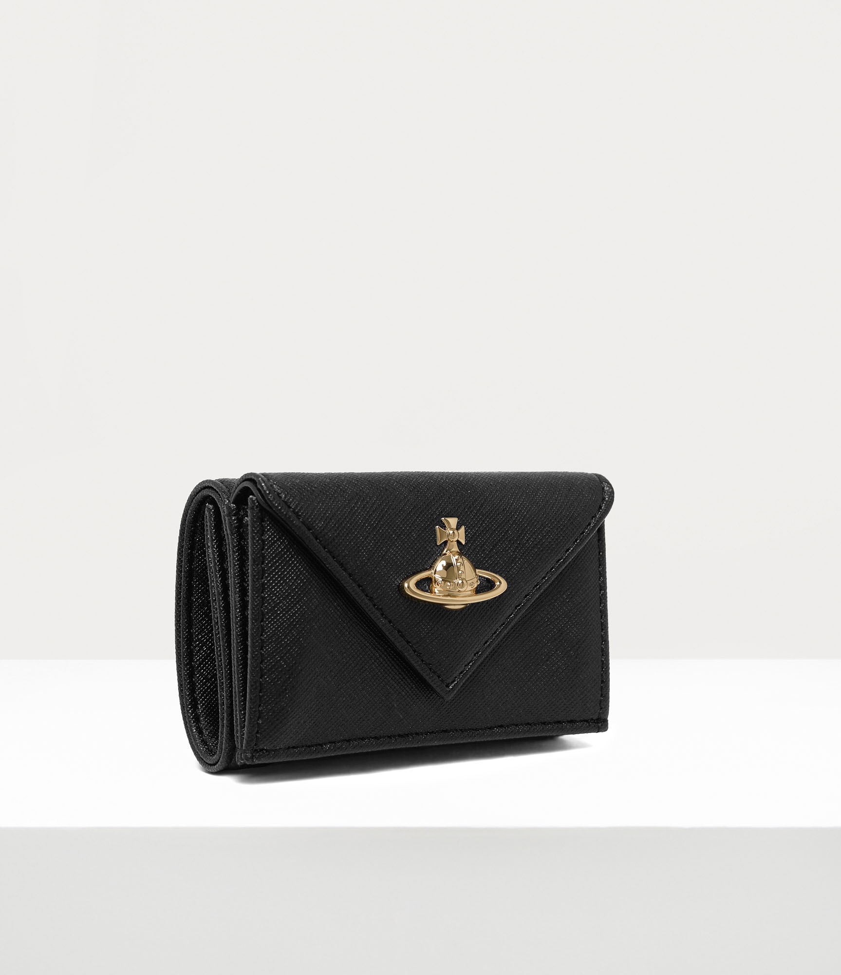 【Vivienne Westwood】Envelope Billfold Wallet ★送料関税込★ Vivienne Westwood Black Crocodile Envelope Billfold Wallet