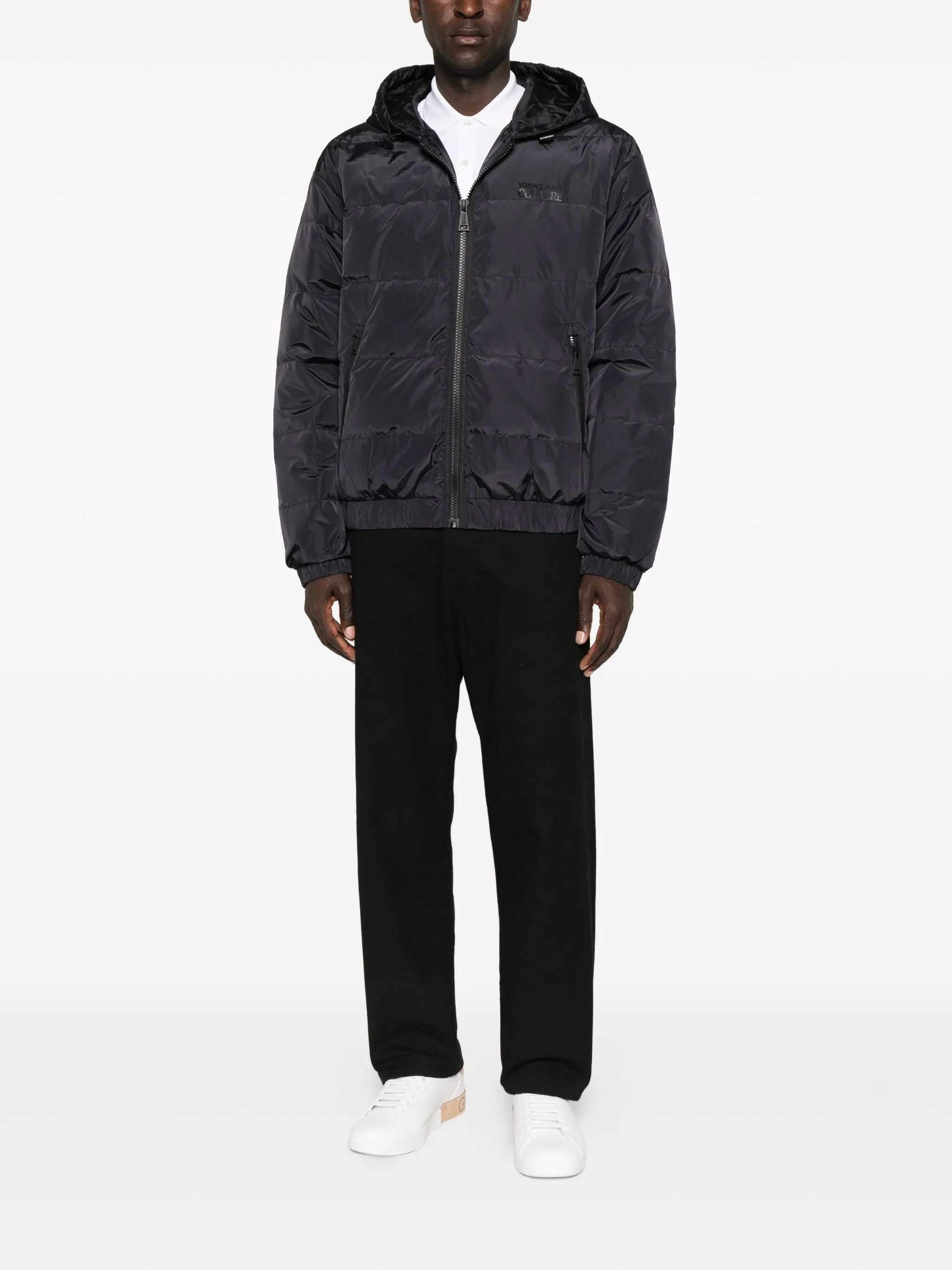 Versace Jeans Couture Quilted Hooded Jacket - 3