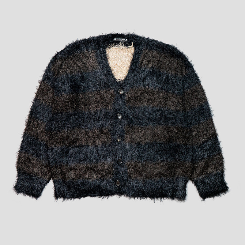 MASTERMIND WORLD MICROFIBER STRIPED CARDIGAN outlook
