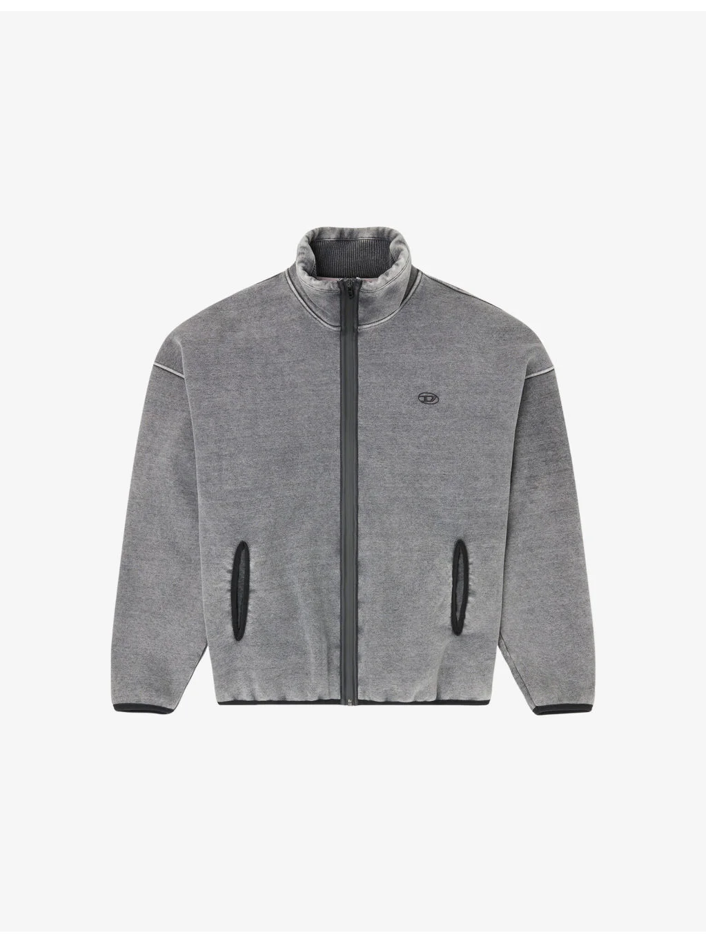 S-Baty Zipped Stretch Cotton-Jersey Sweatshirt - 1