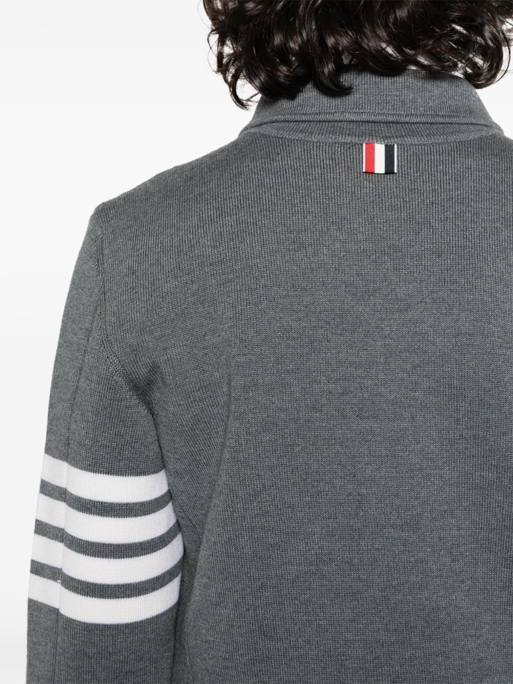 4-Bar knit blazer - 5
