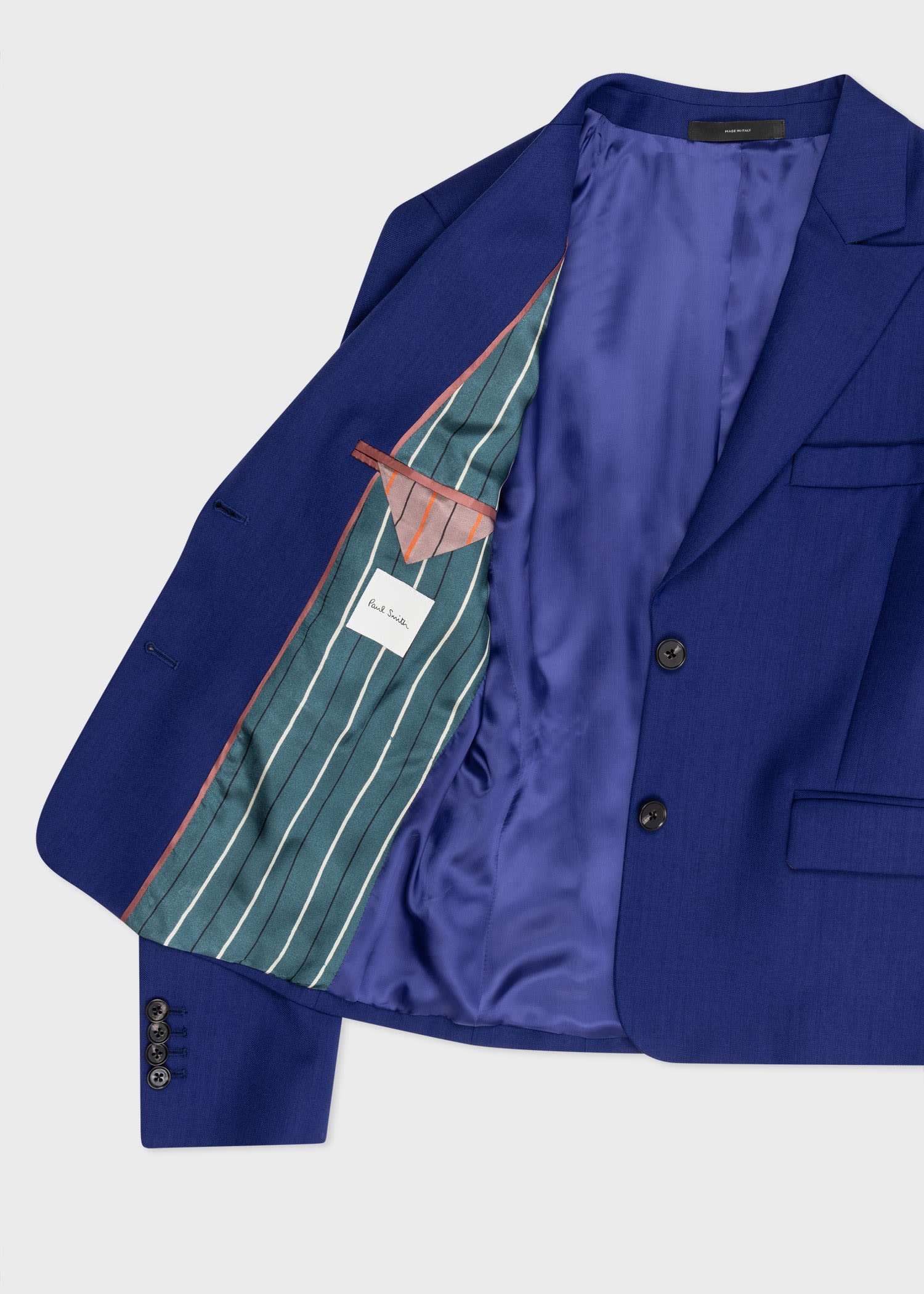 Wool Two-Button Blazer - 4