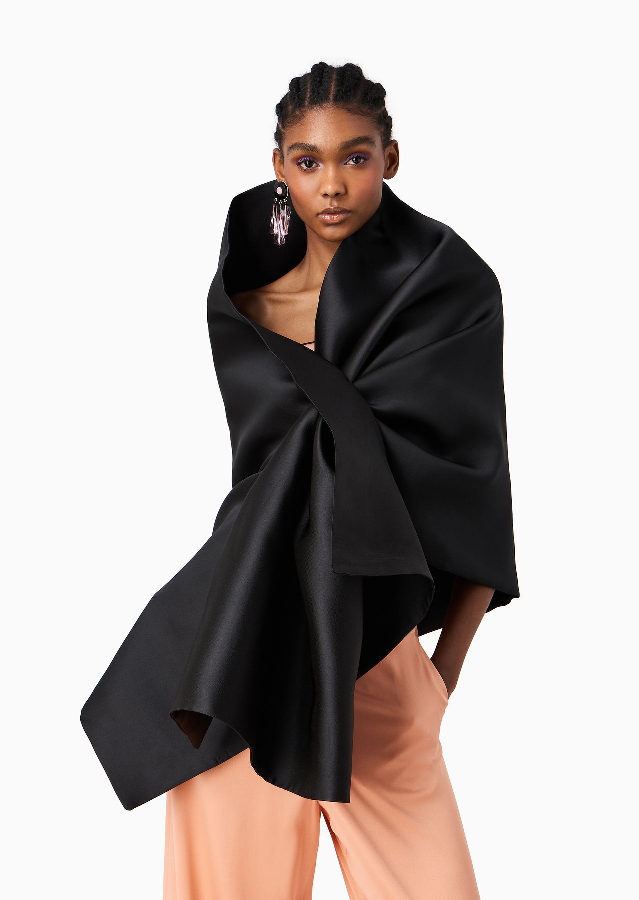 Silk-blend stole - 3