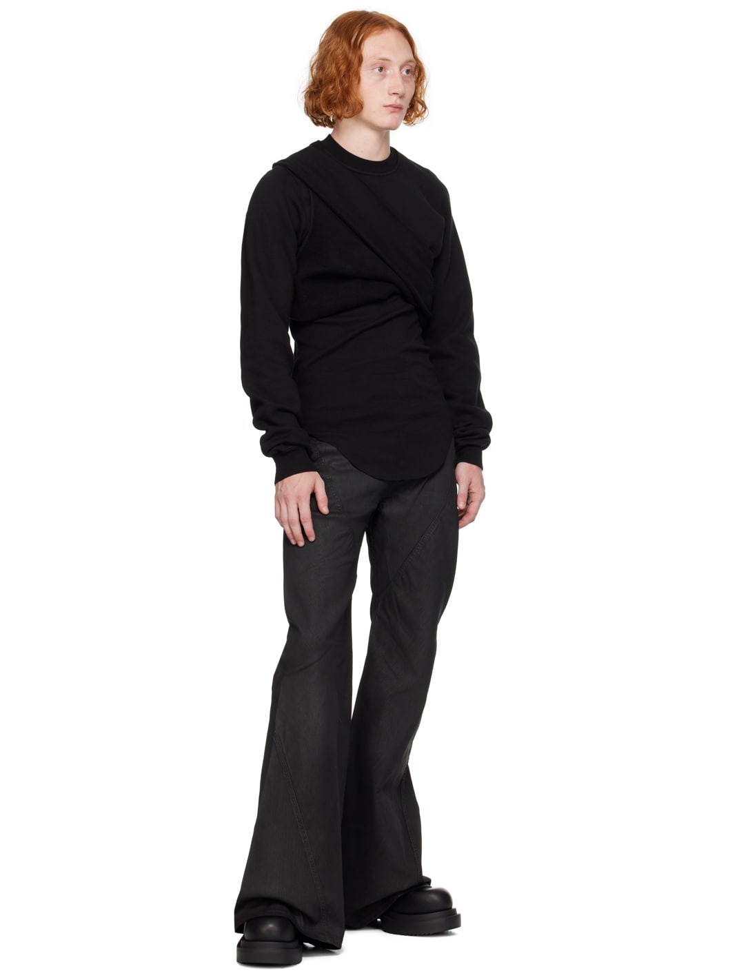 Black Porterville Cutout Sweatshirt - 5
